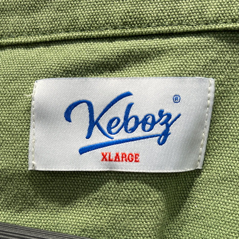 Keboz/Deck Jkt/XL/Denim/KHK/KEBOZ WORK JACKET