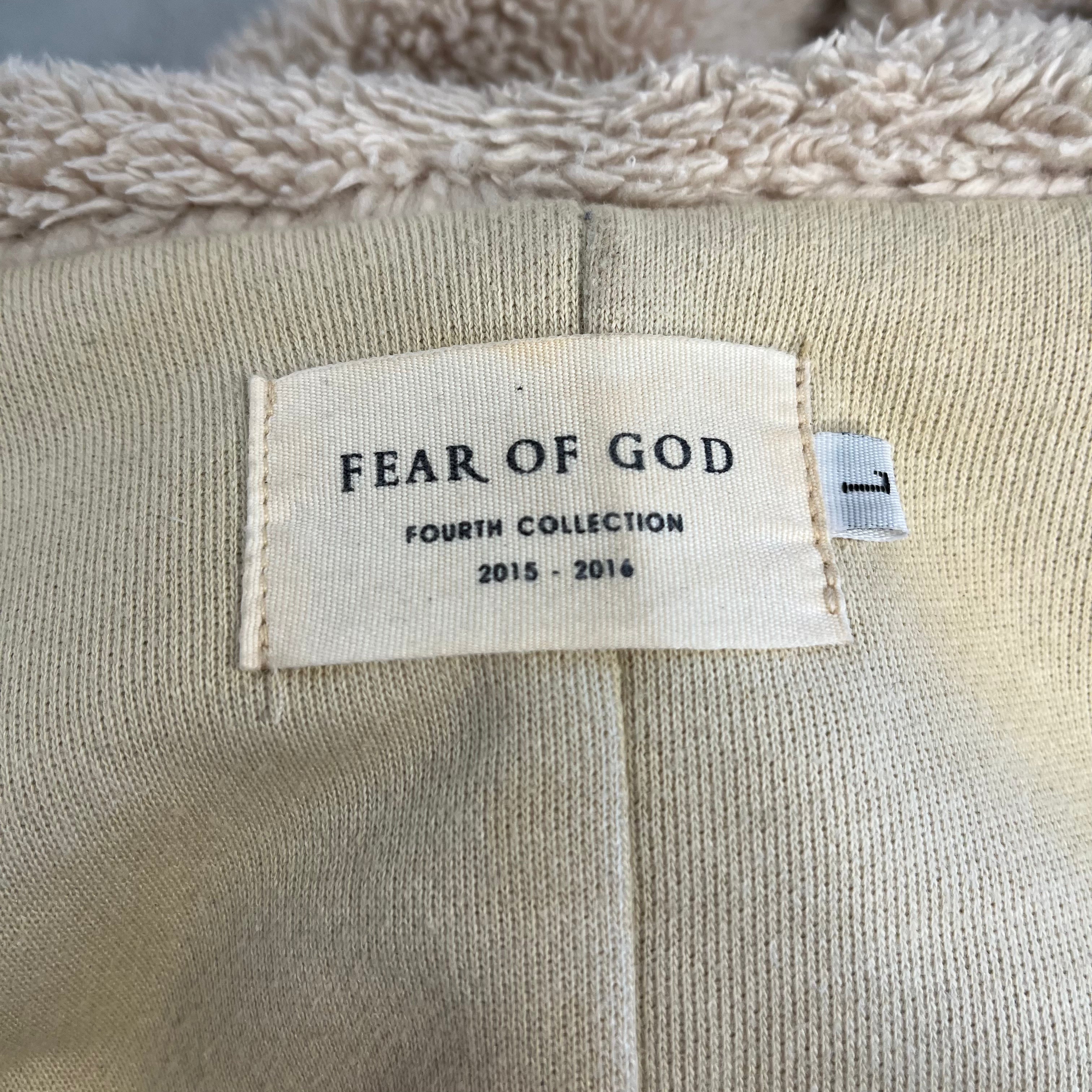 FEAR OF GOD/Fleece Jkt/L/BEG/FOURTH COLLECTION LAMB FLEECE view 3