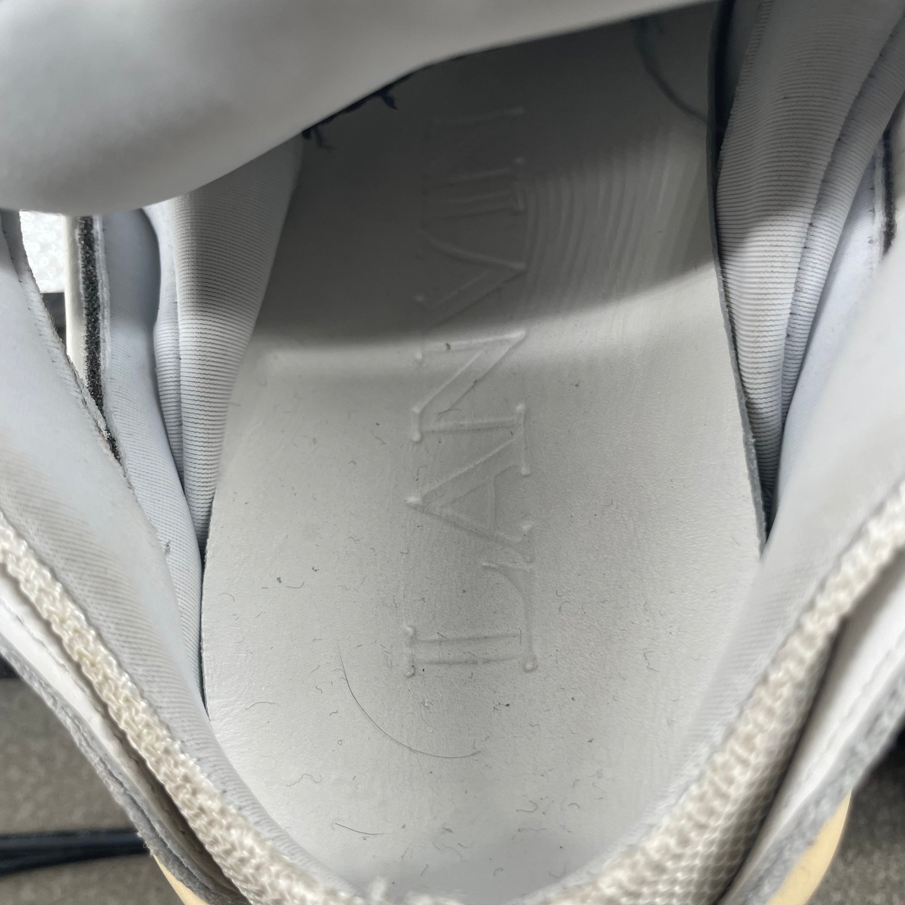 LANVIN/Sandals/US 6/Leather/WHT/slip on curbs view 3
