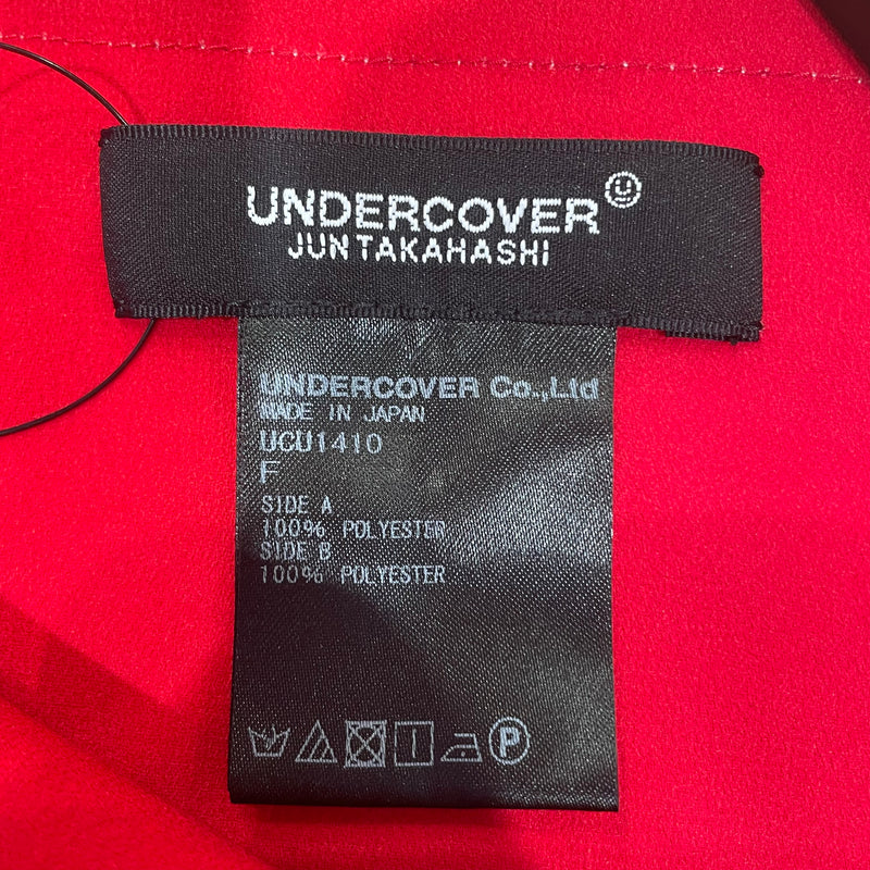 UNDERCOVER/SS Cut & Sew/OS/Polyester/WHT/