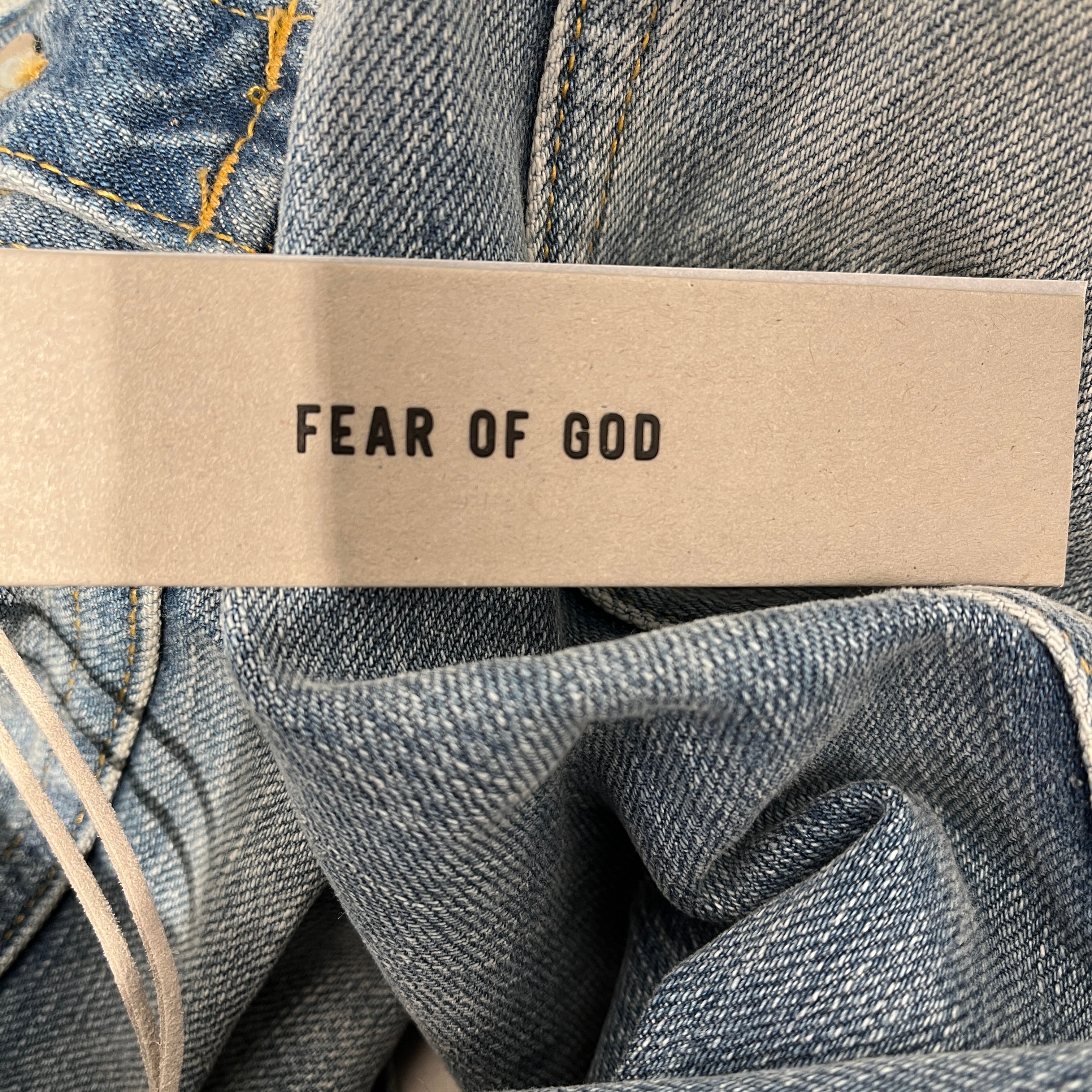 FEAR OF GOD/Denim Jkt/M/Denim/BLU/7TH COLLECTION TRUCKER JAC 002 view 8