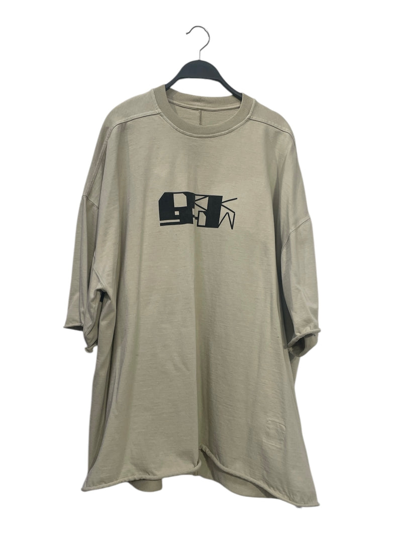 RICK OWENS DRKSHDW/T-Shirt/L/Cotton/CRM/