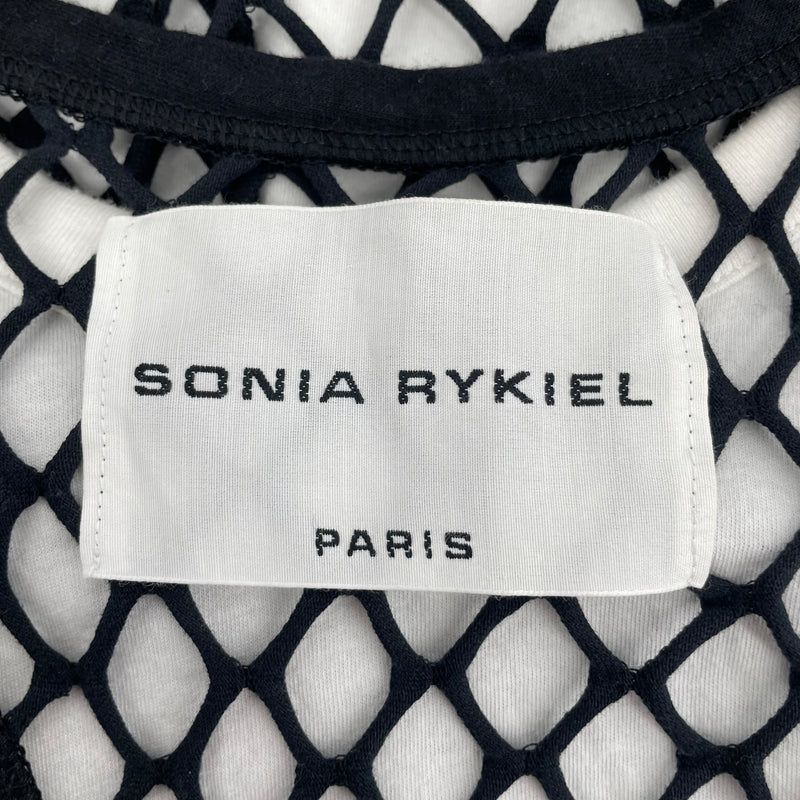 SONIA RYKIEL/Camisole/Cotton/WHT/Mesh, Layered top