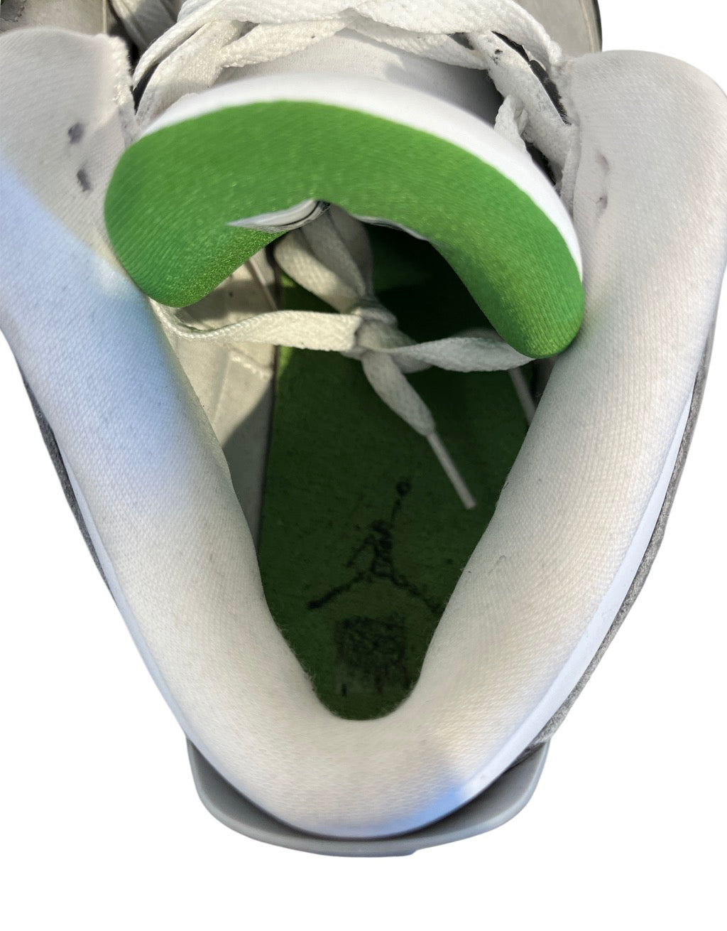 JORDAN BRAND/Hi-Sneakers/US 10.5/Leather/GRY/jordan 3 chlorophyl view 3