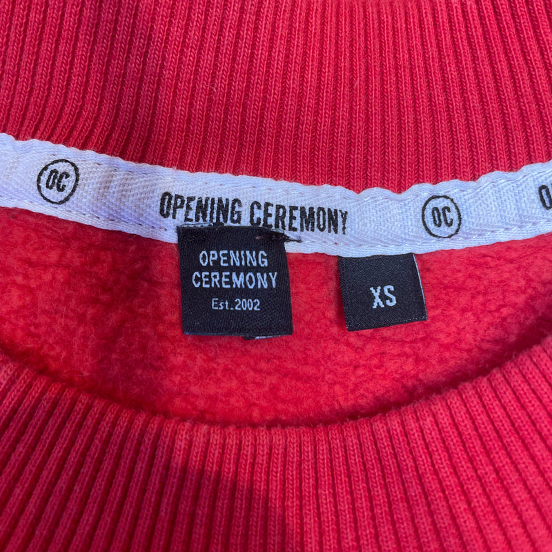 OPENING CEREMONY/Sweatshirt/XS/Cotton/RED/