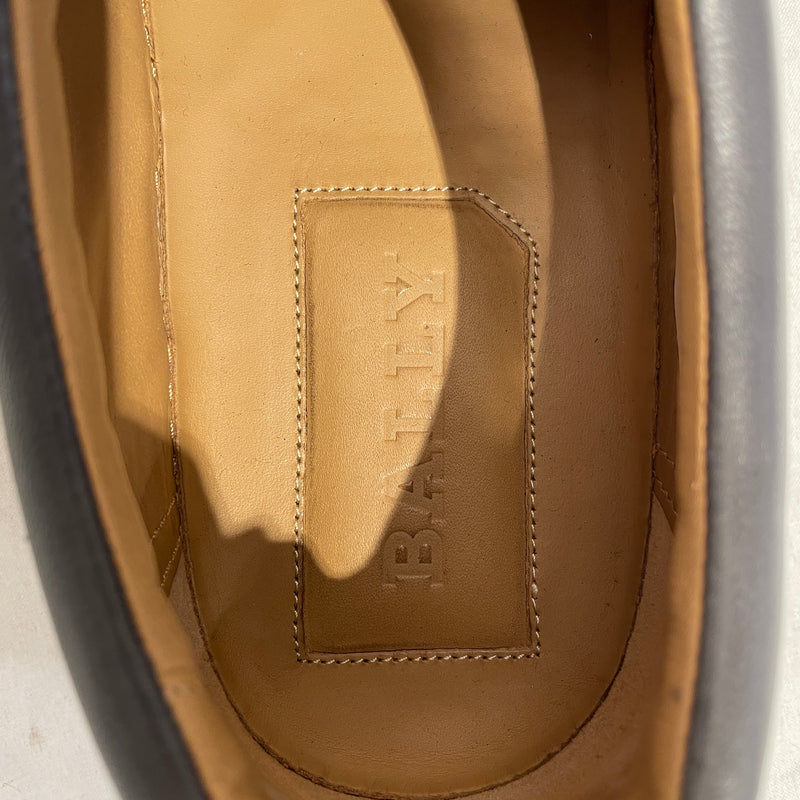 BALLY/Low-Sneakers/US 11/Leather/GRY/
