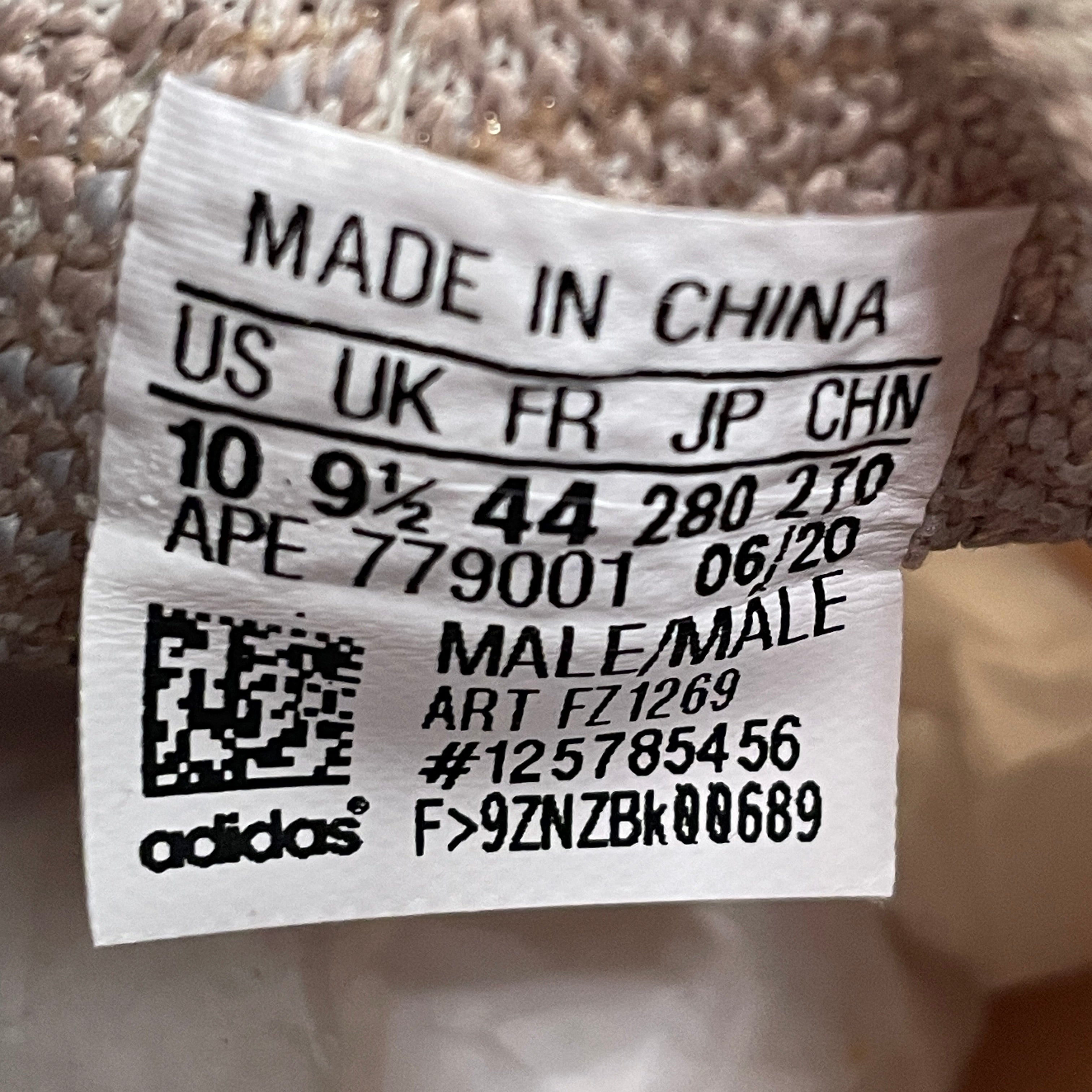 YEEZY/Low-Sneakers/US 10/Cotton/GRY/380 Mist view 3