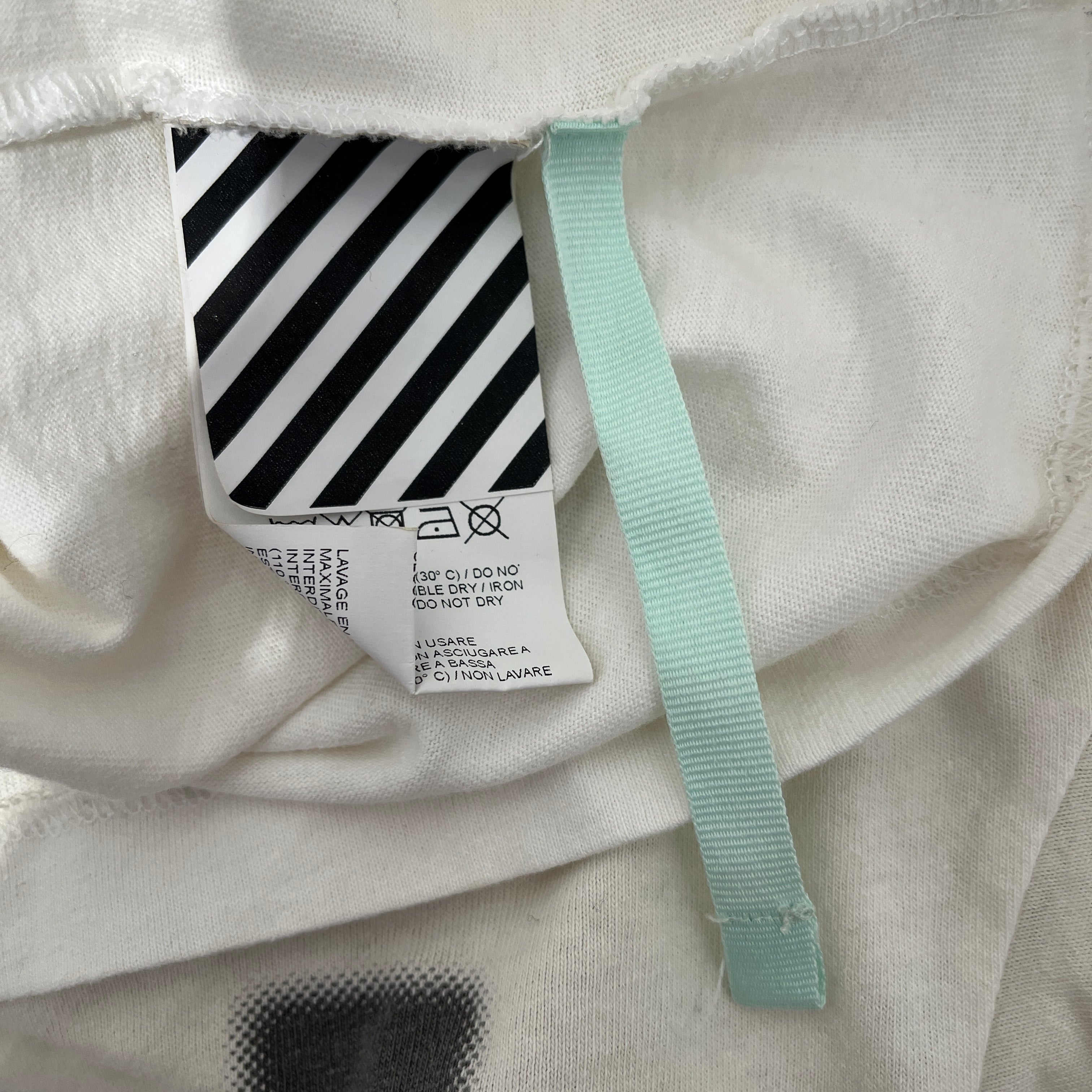 OFF-WHITE/T-Shirt/M/Cotton/WHT/Graphic/"AMERICA TOO" 169 GRAPHIC view 4