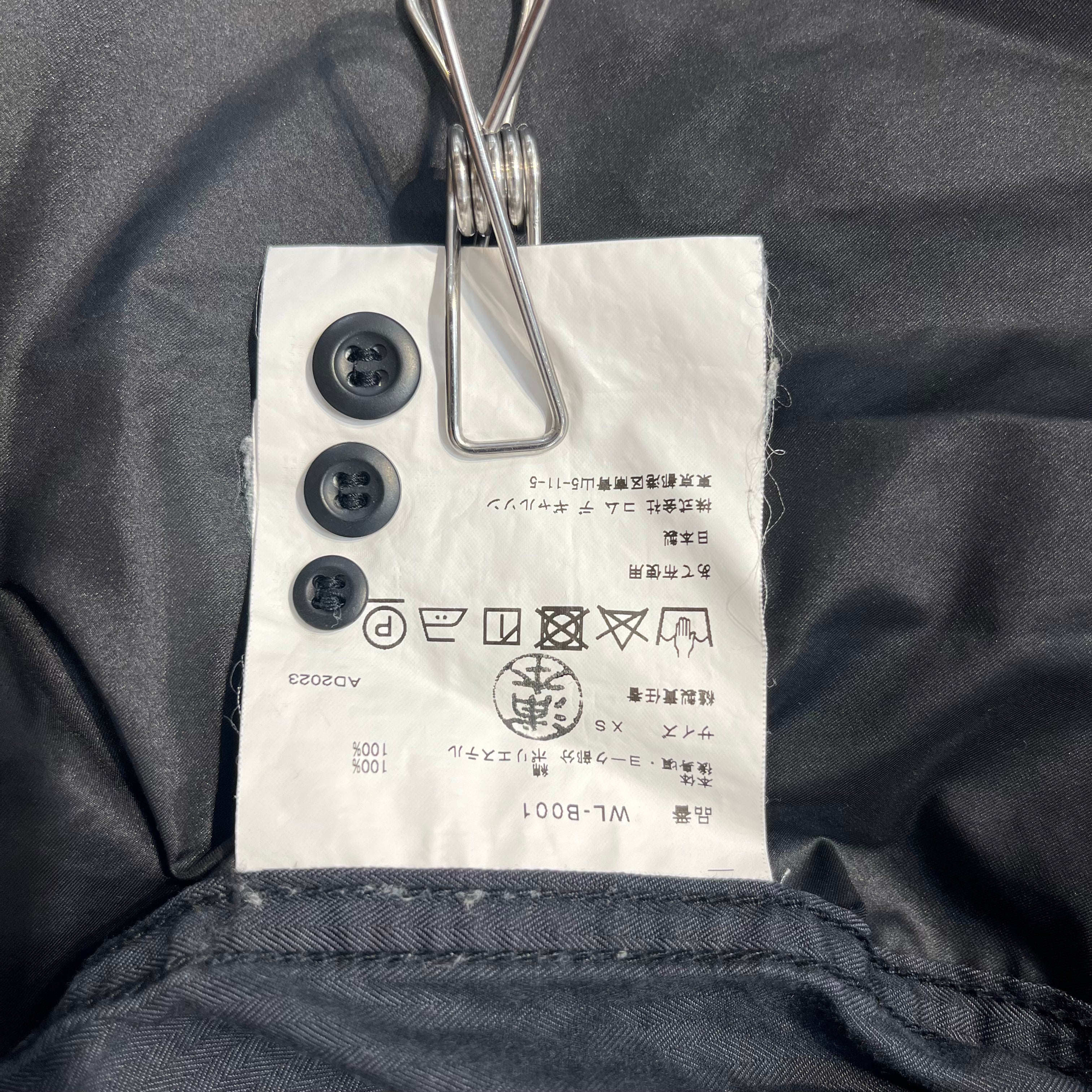 JUNYA WATANABE COMME des GARCONS MAN/LS Shirt/XS/Black/Cotton/WL-B001/AD2023/WL-B001/AD2023 view 4