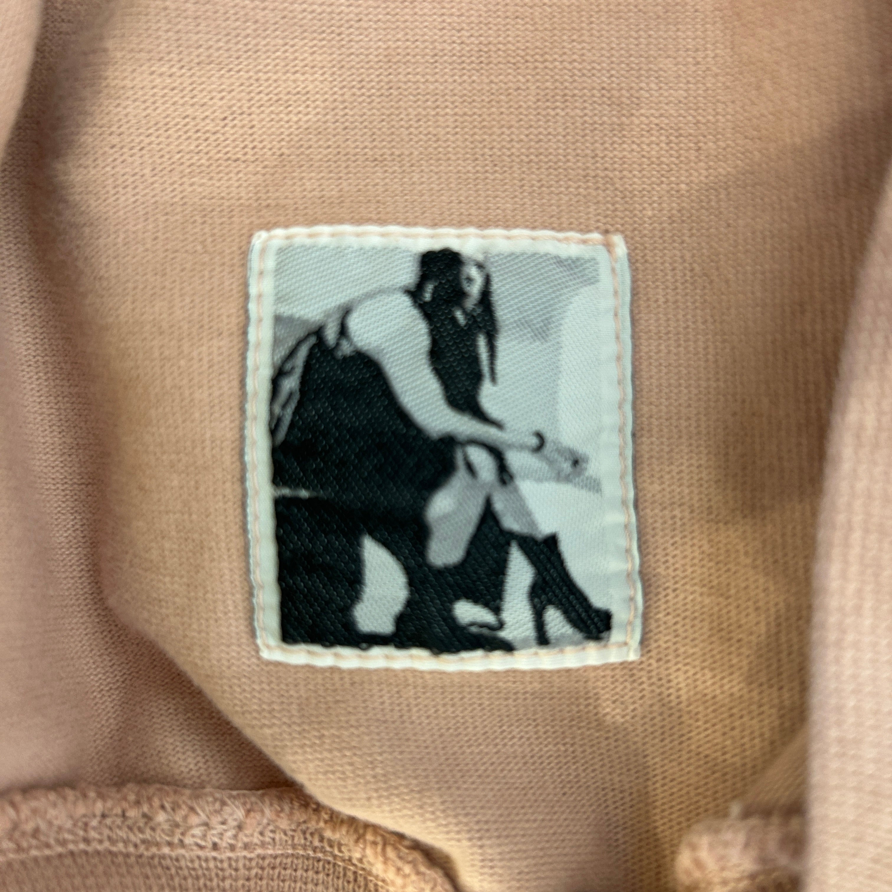 RICK OWENS DRKSHDW/LS T-Shirt/S/Cotton/PNK/CUNTY view 3