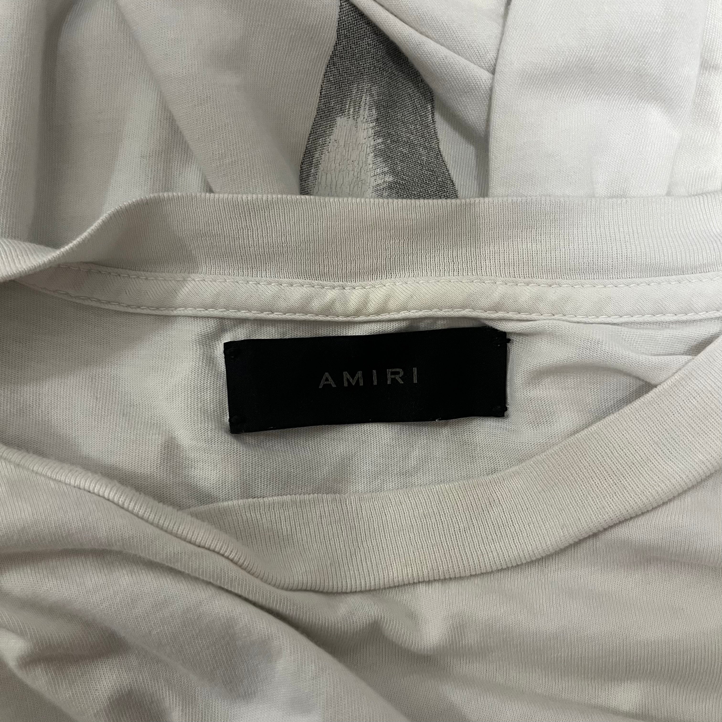 AMIRI/T-Shirt/XXL/Cotton/WHT/cherub view 3