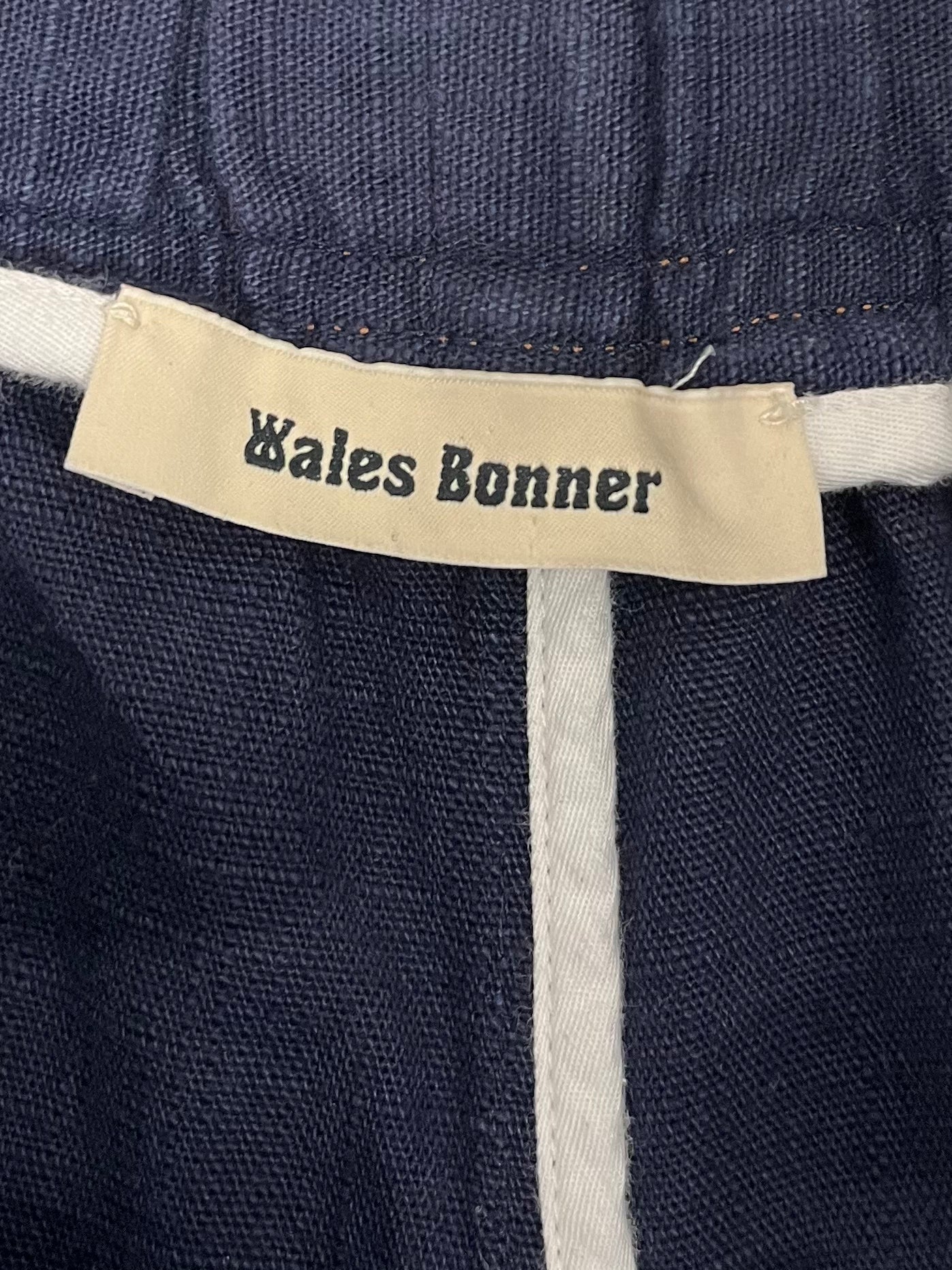 WALES BONNER/Cargo Pants/4/Cotton/NVY/CARGO PANTS view 3