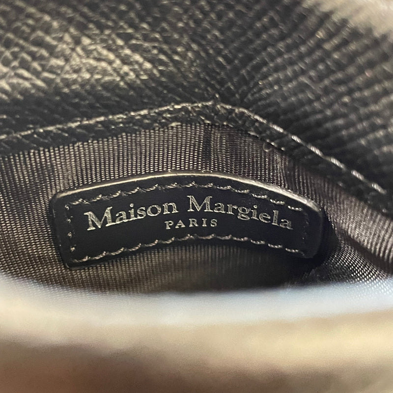 Maison Margiela/Cross Body Bag/S/Leather/BLK/phoneholder