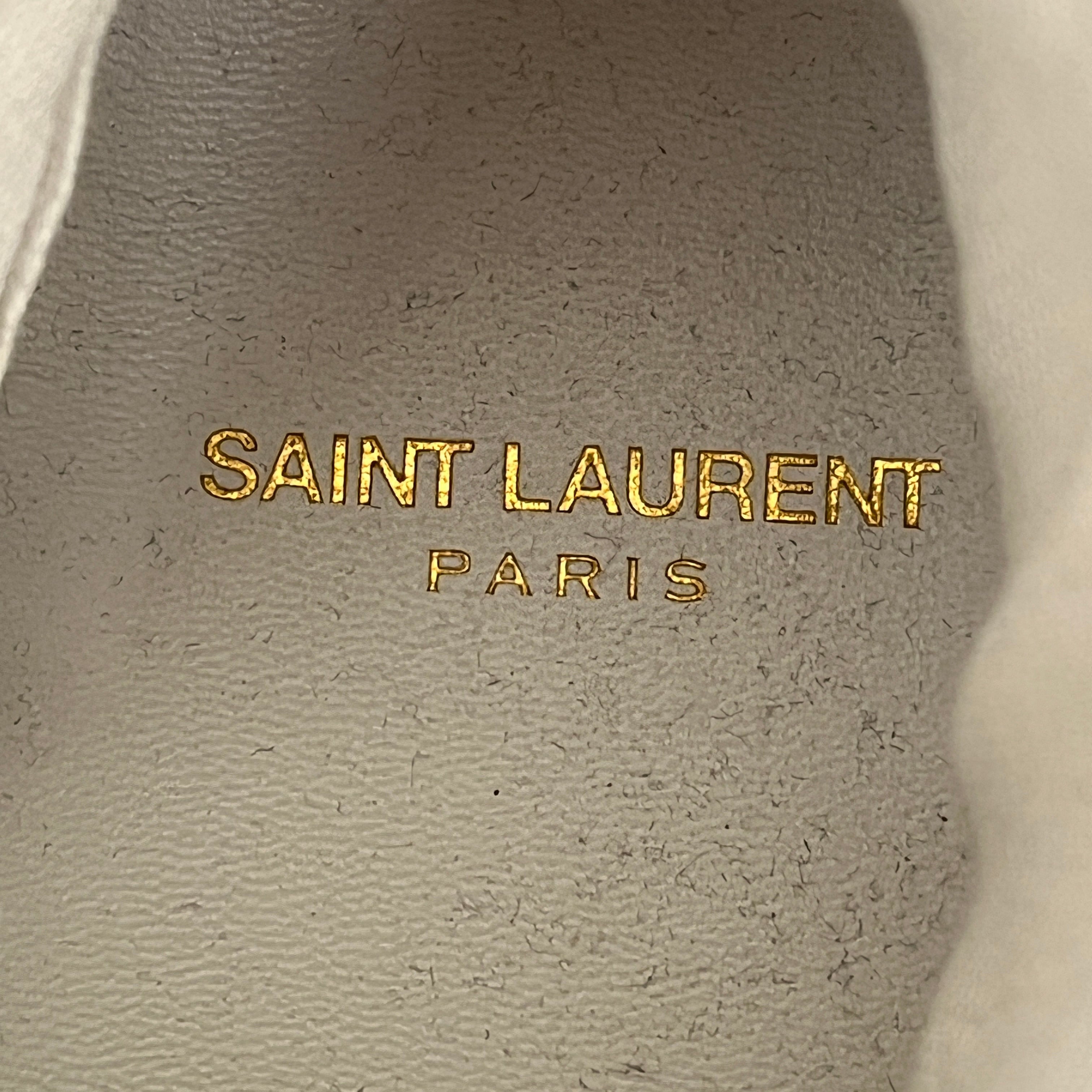 SAINT LAURENT/Hi-Sneakers/EU 40/CRM/Plain-Toe/DE 776268 view 3
