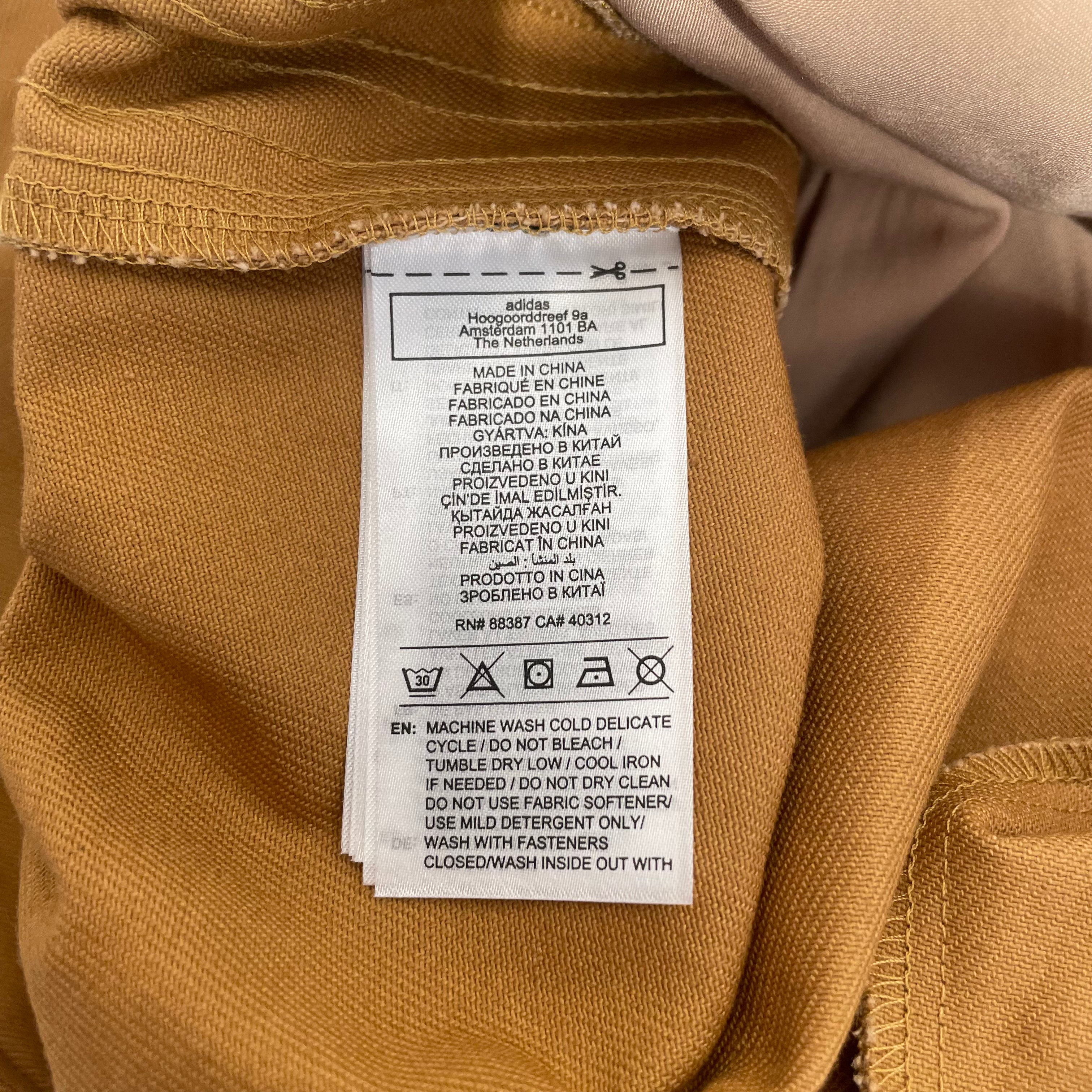 adidas/CLOT(CLOTAPPAREL)/Bottoms/XS/Cotton/ORN/ROSE EMBORIDERY view 4