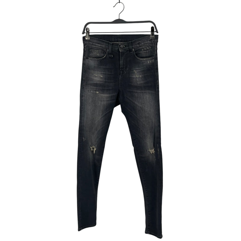R13/Skinny Pants/25/Denim/IDG/Distressed/