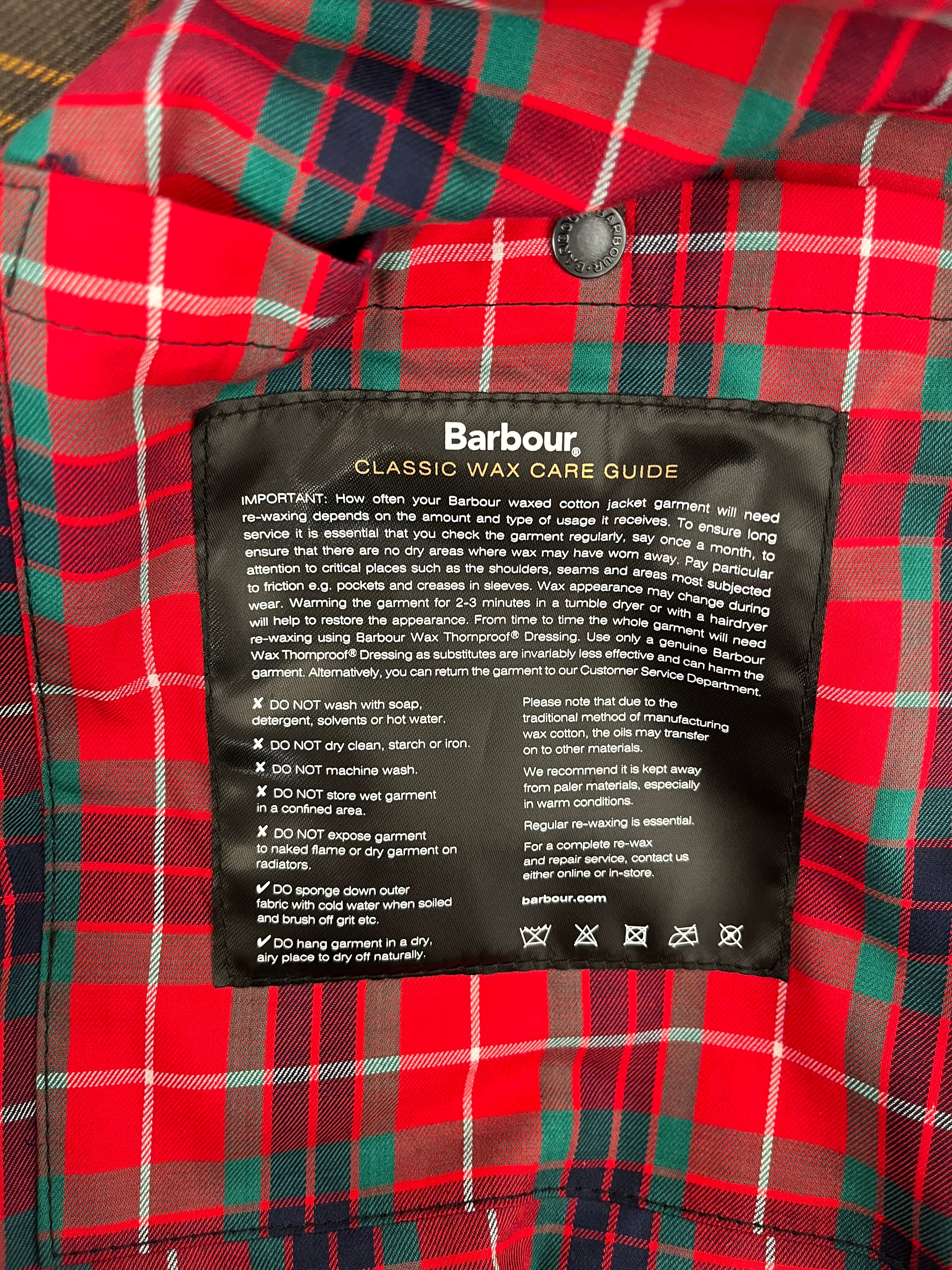 Barbour/BARACUTA/Jacket/S/Cotton/BLK/HEART OF SOUL PATCH view 4