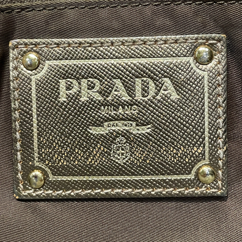 PRADA/Tote Bag/Nylon/BRW/Tessuto Tote