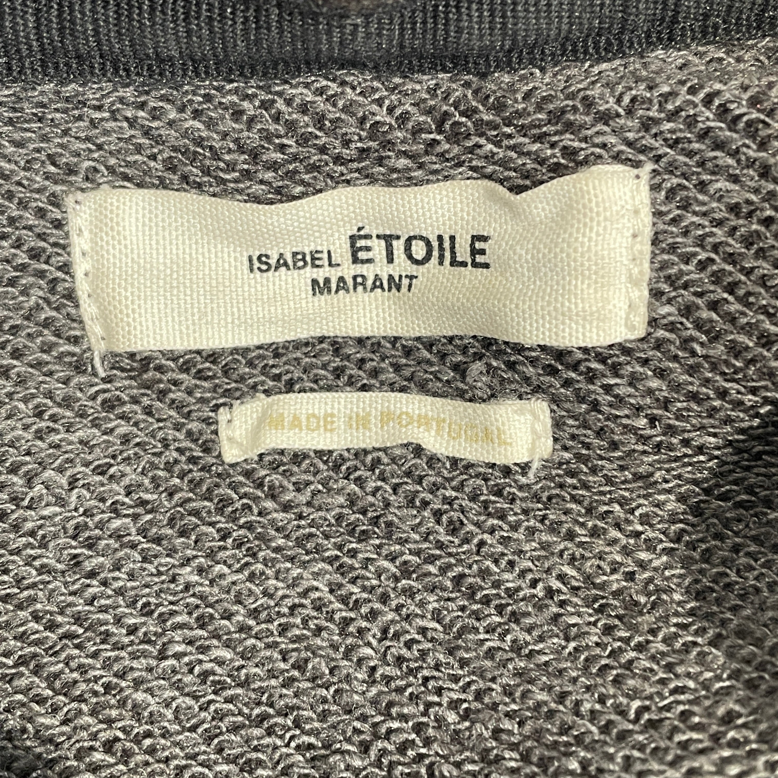 ISABEL MARANT/Hoodie/36/Cotton/GRY/sabel Marant Logo hoodie view 3