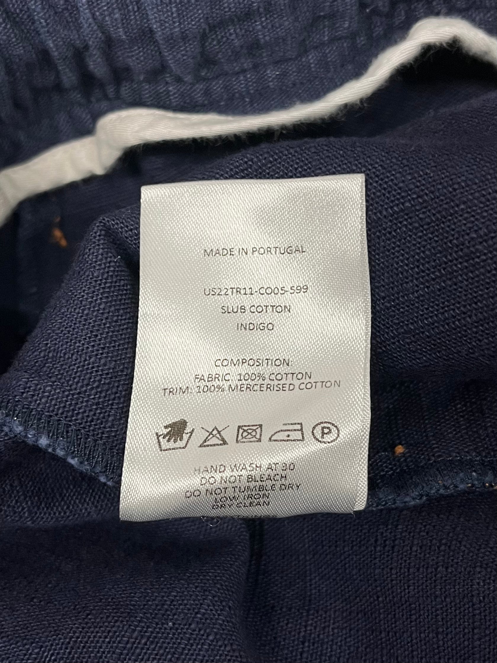 WALES BONNER/Cargo Pants/4/Cotton/NVY/CARGO PANTS view 5