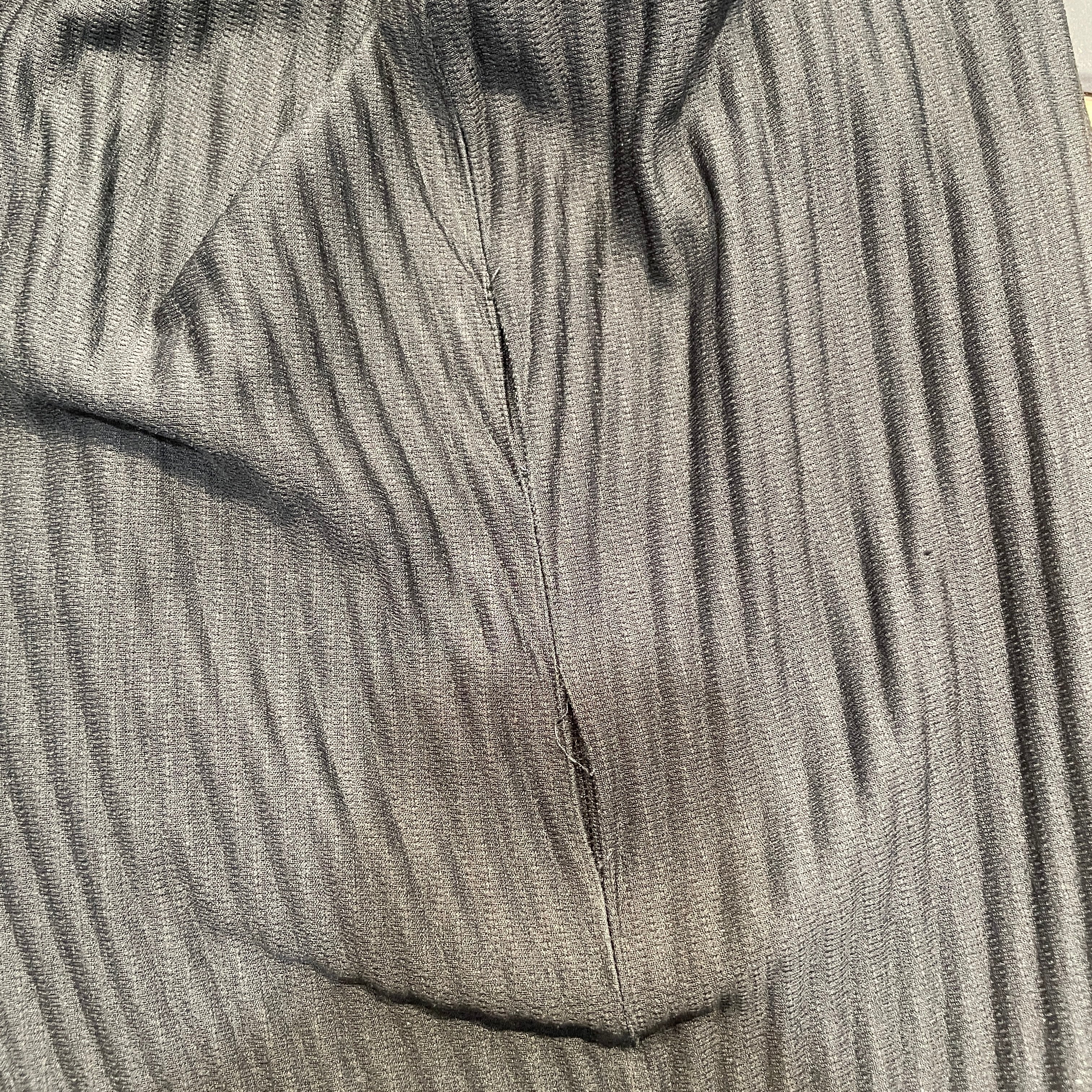 ISSEY MIYAKE/Pants/2/Nylon/BLK/Pleated Plants view 5