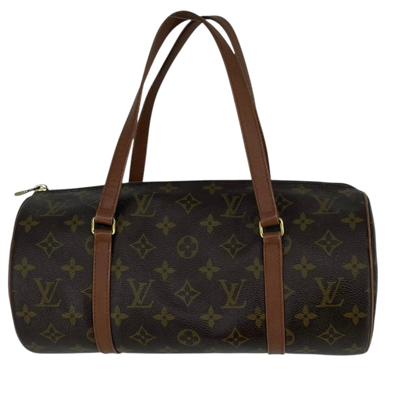 LOUIS VUITTON/Hand Bag/Monogram/Leather/BRW/tube