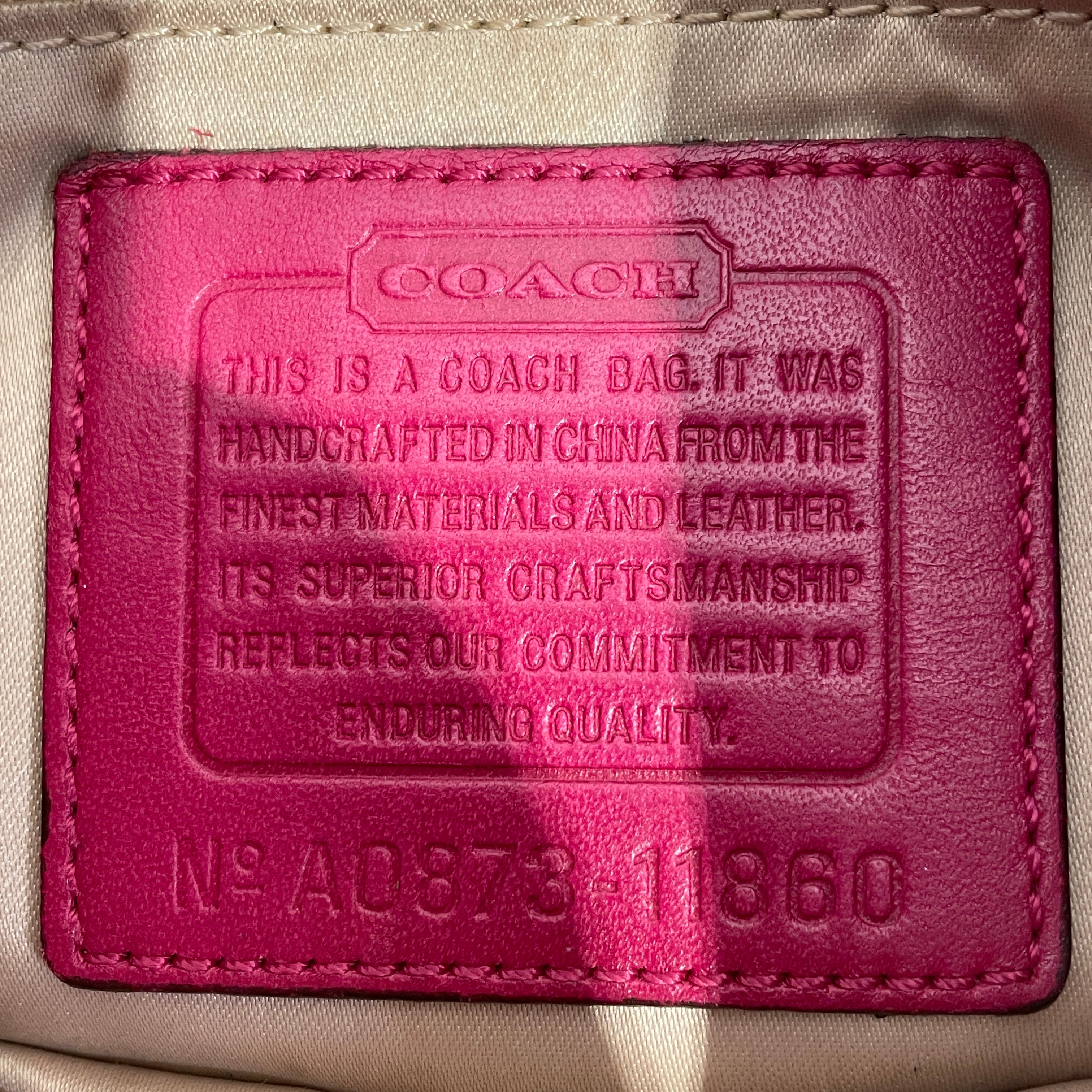COACH/Clutch Bag/Monogram/Cotton/CML/CC ALLOVER PRINT view 3