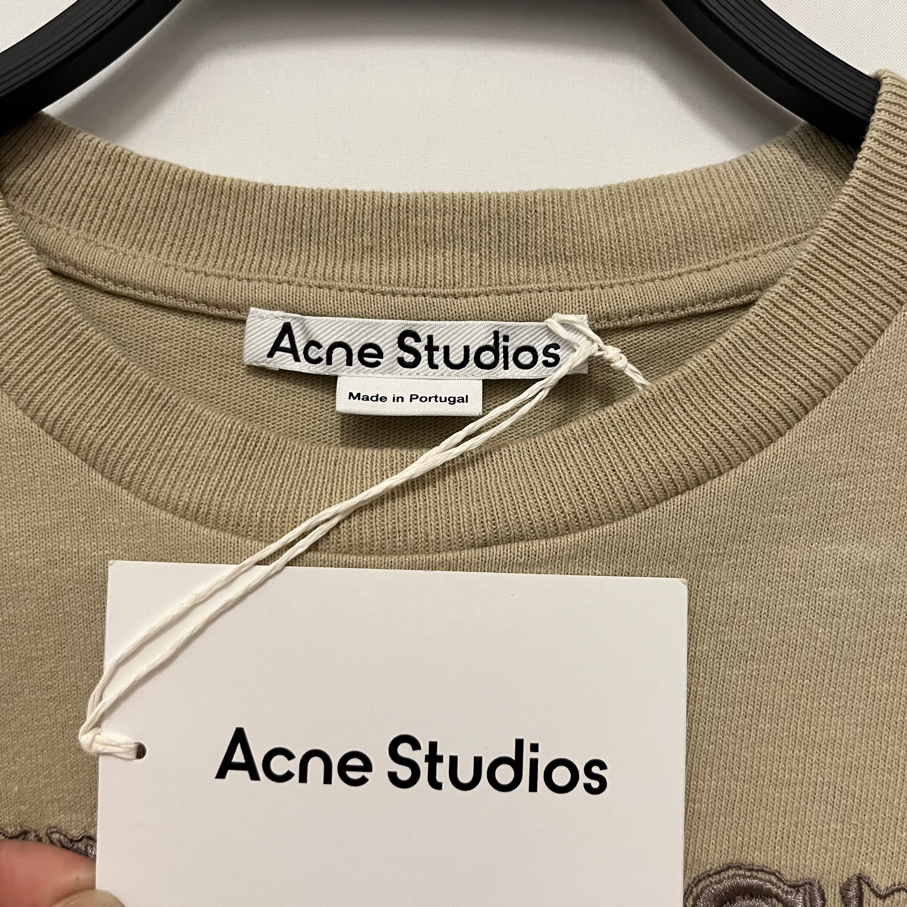 Acne Studios/T-Shirt/S/Cotton/KHK/ view 3