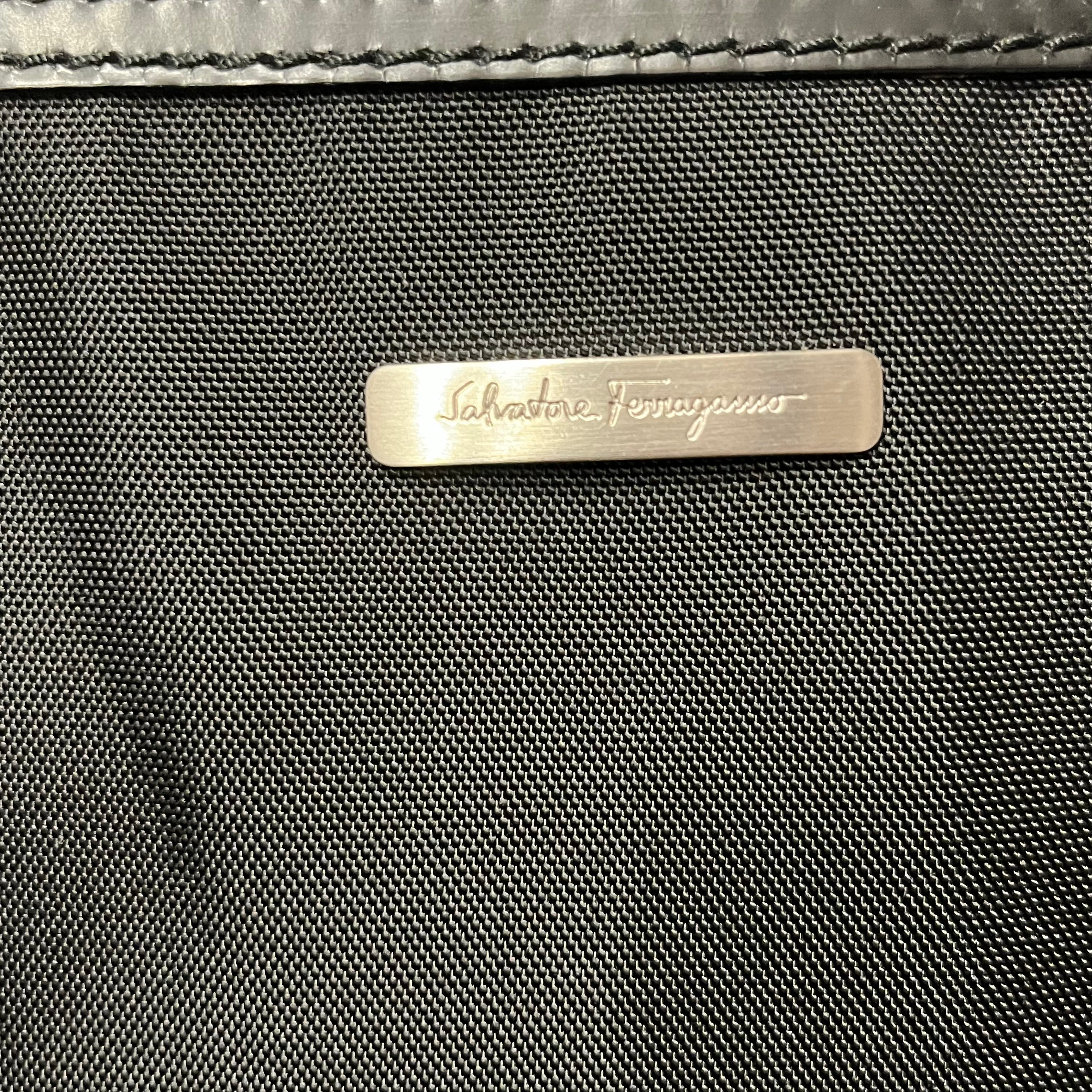Salvatore Ferragamo/Tote Bag/Polyester/BLK/adjustable straps view 4
