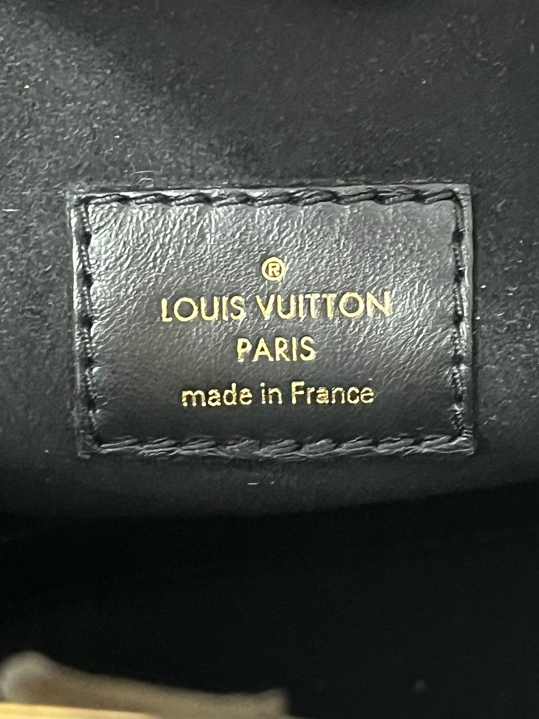 LOUIS VUITTON/Bag/Leather/BLK/ON MY SIDE PM HIGH view 3