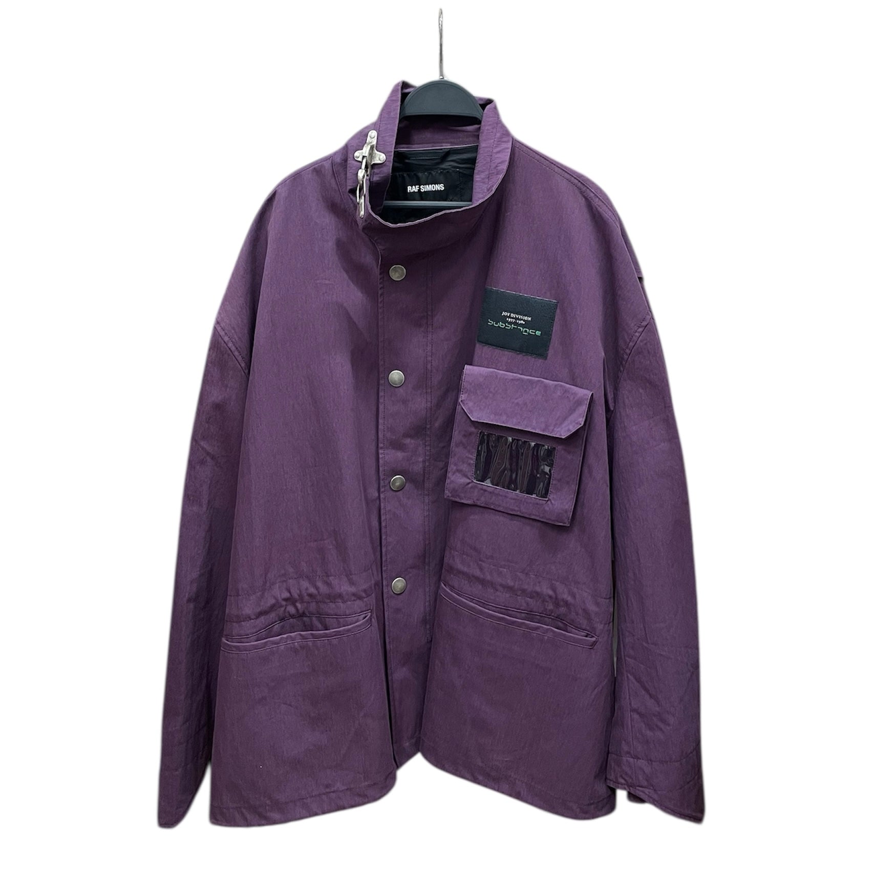 RAF SIMONS/Souvenir Jkt/48/Nylon/PPL/SS18 JOY DIVISON view 1