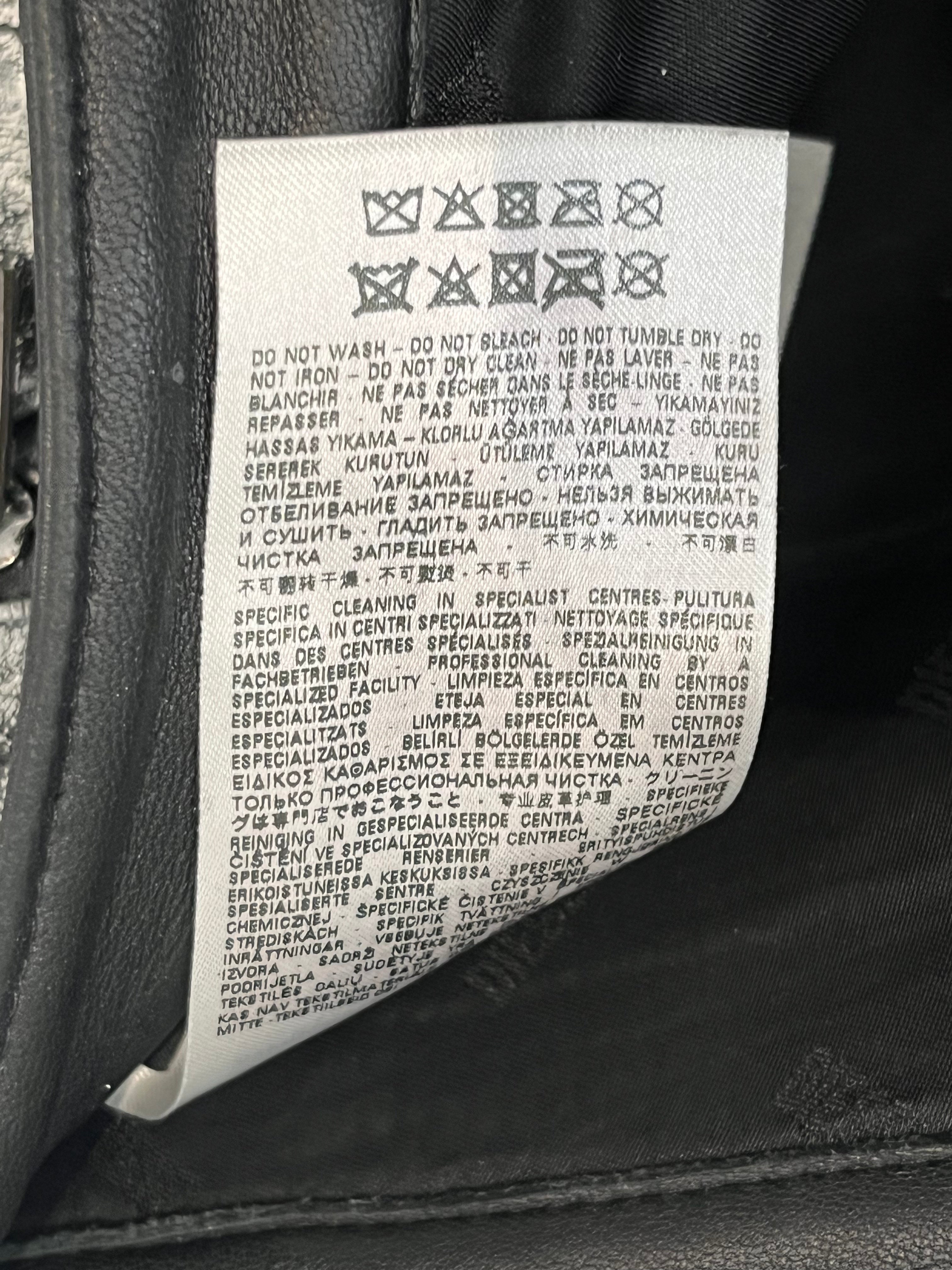 DIESEL/Bootcut Pants/48/Lambskin/BLK/93243 WHITE PAINTED FLARED PNT view 4