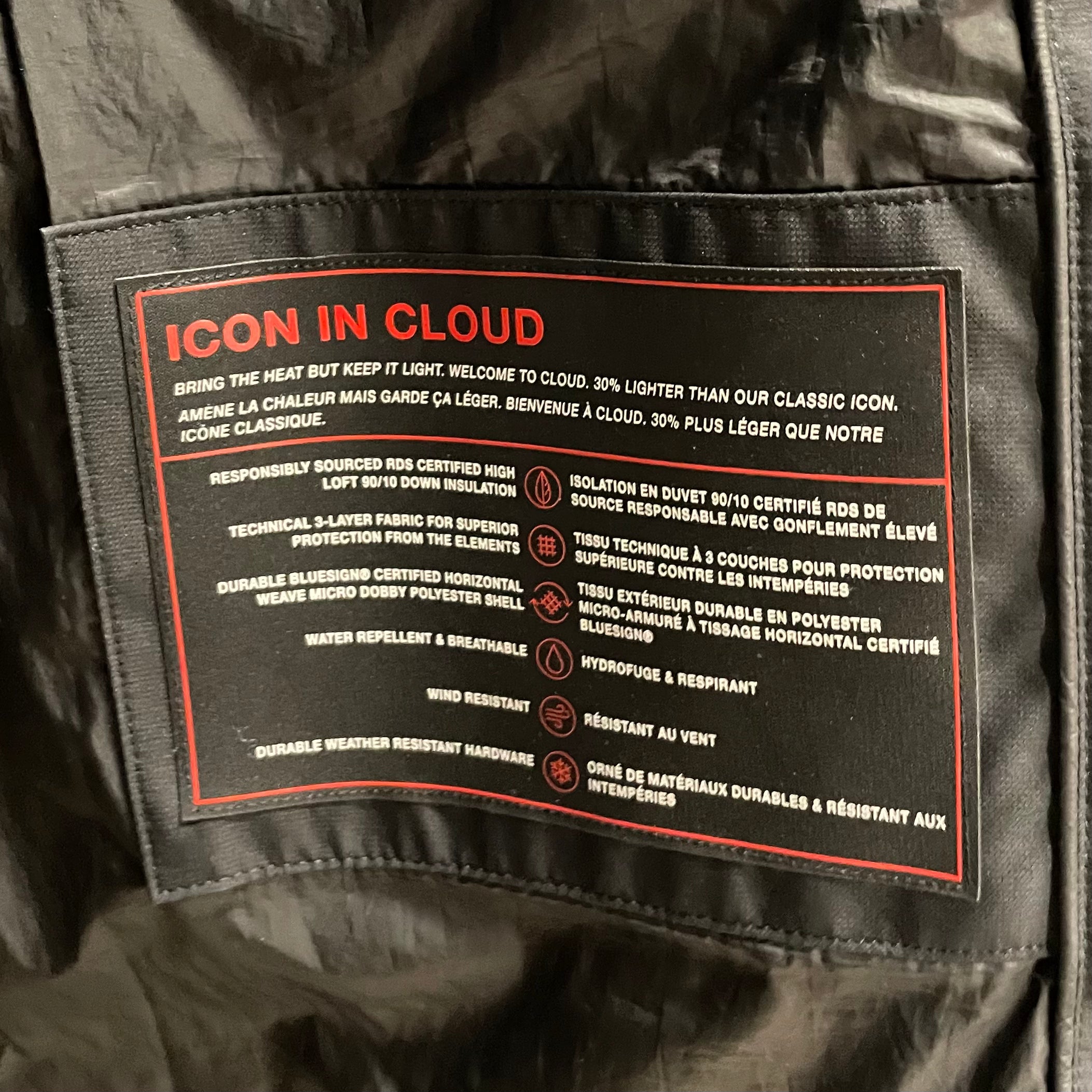 MOOSE KNUCKLES/Coat/XS/Nylon/BLK/PO#008970 DUAL ZIP PKTS view 6
