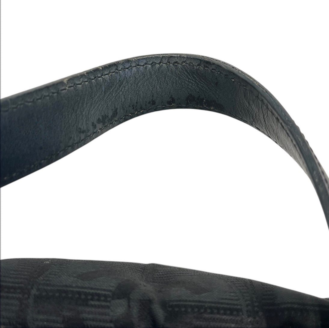CHANEL/Tote Bag/Nylon/BLK/travel ligne tote view 6