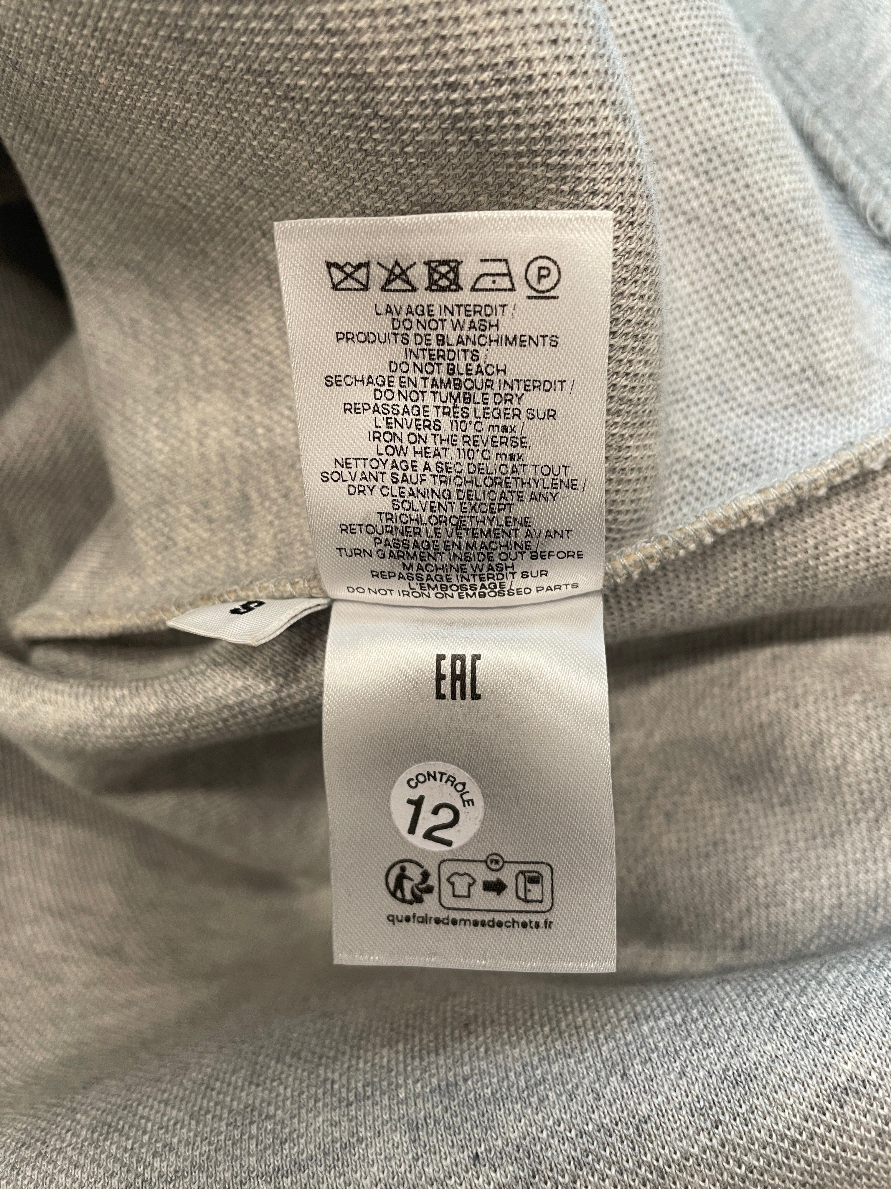 Jean Paul Gaultier/Hoodie/S/Cotton/GRY/GAUTIER/CROPPED view 5