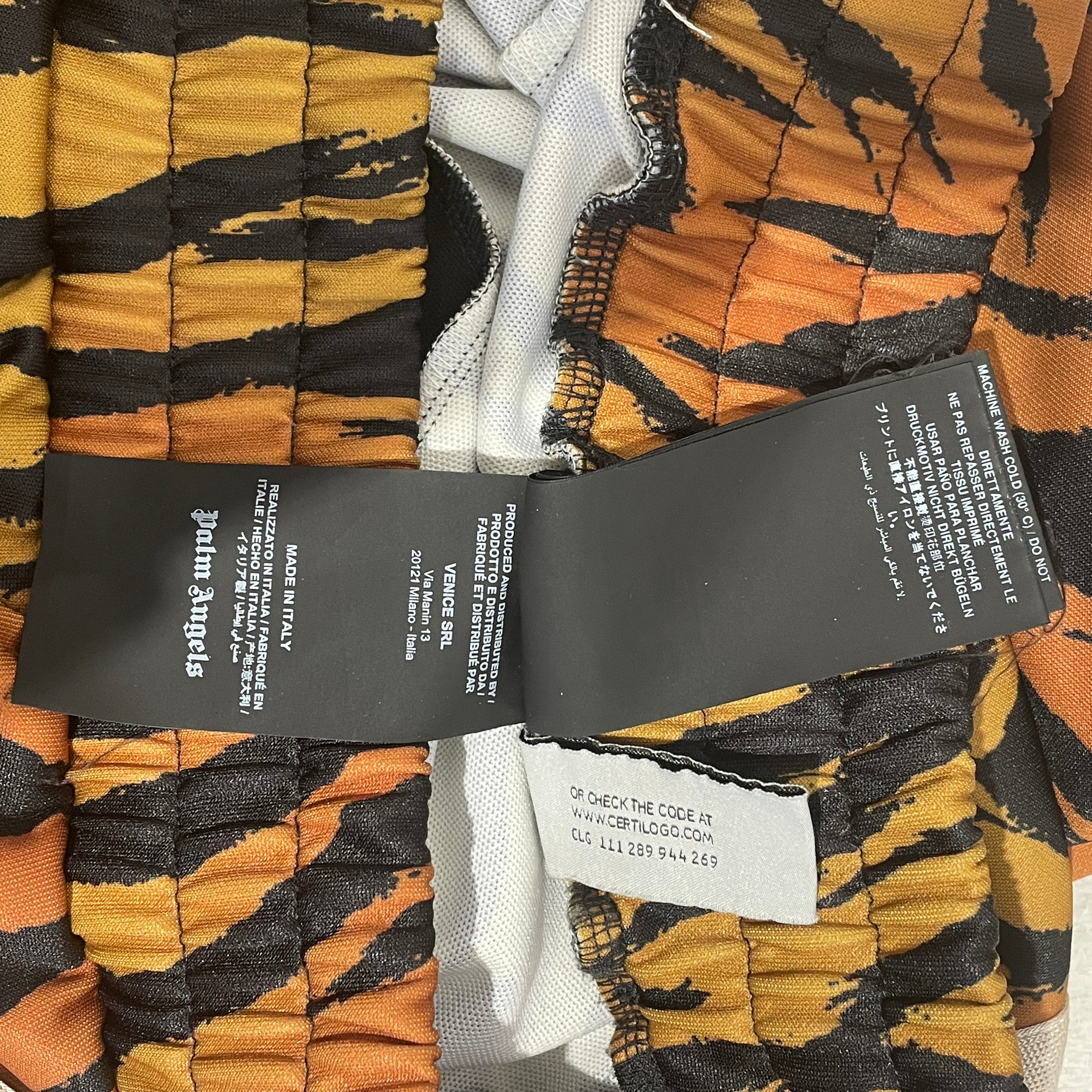 Palm Angels/Pants/XXL/Polyester/ORN/Animal Pattern/ view 5