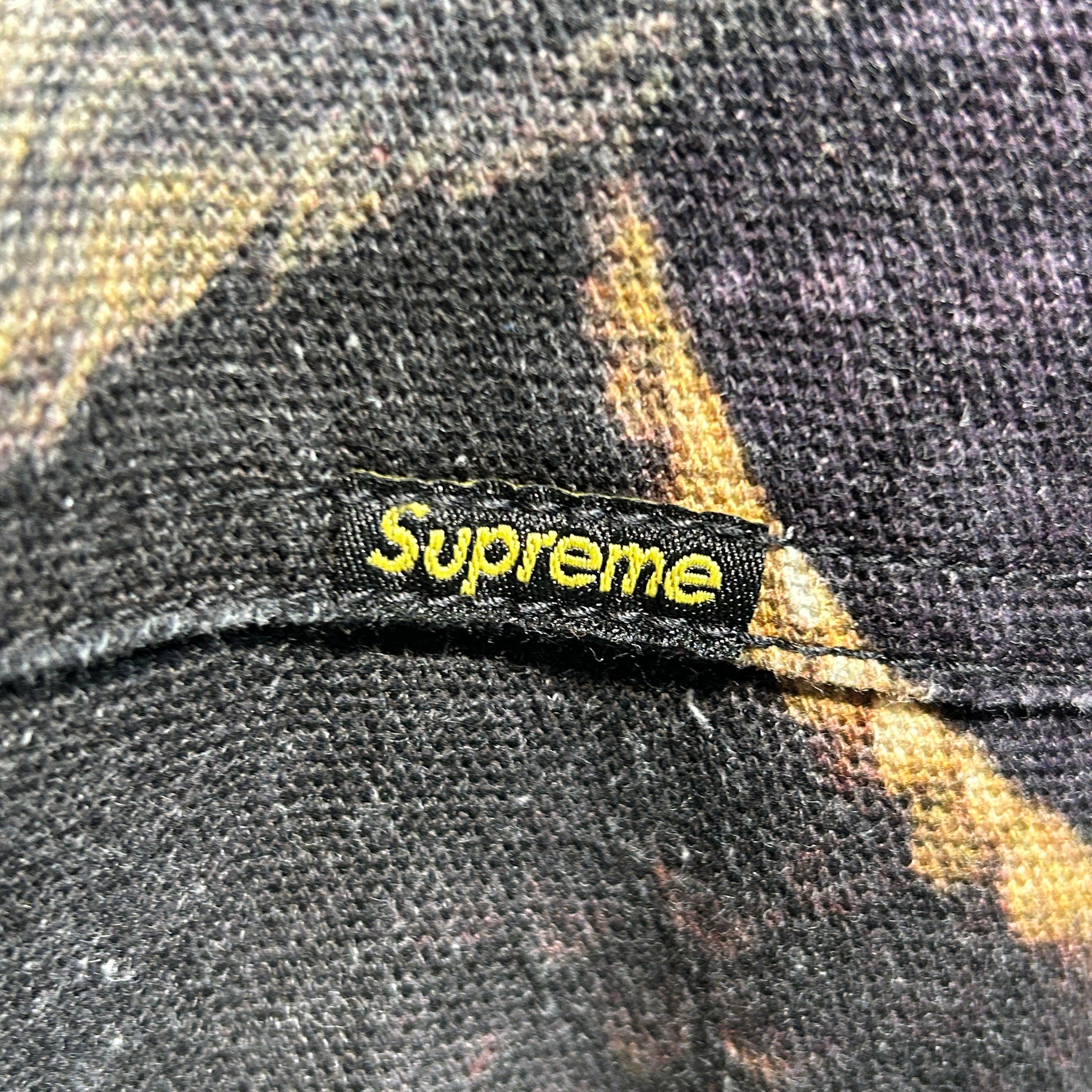 Supreme/Zip Up Hoodie/XL/All Over Print/Cotton/BLK/Eagle Work Jacket view 5