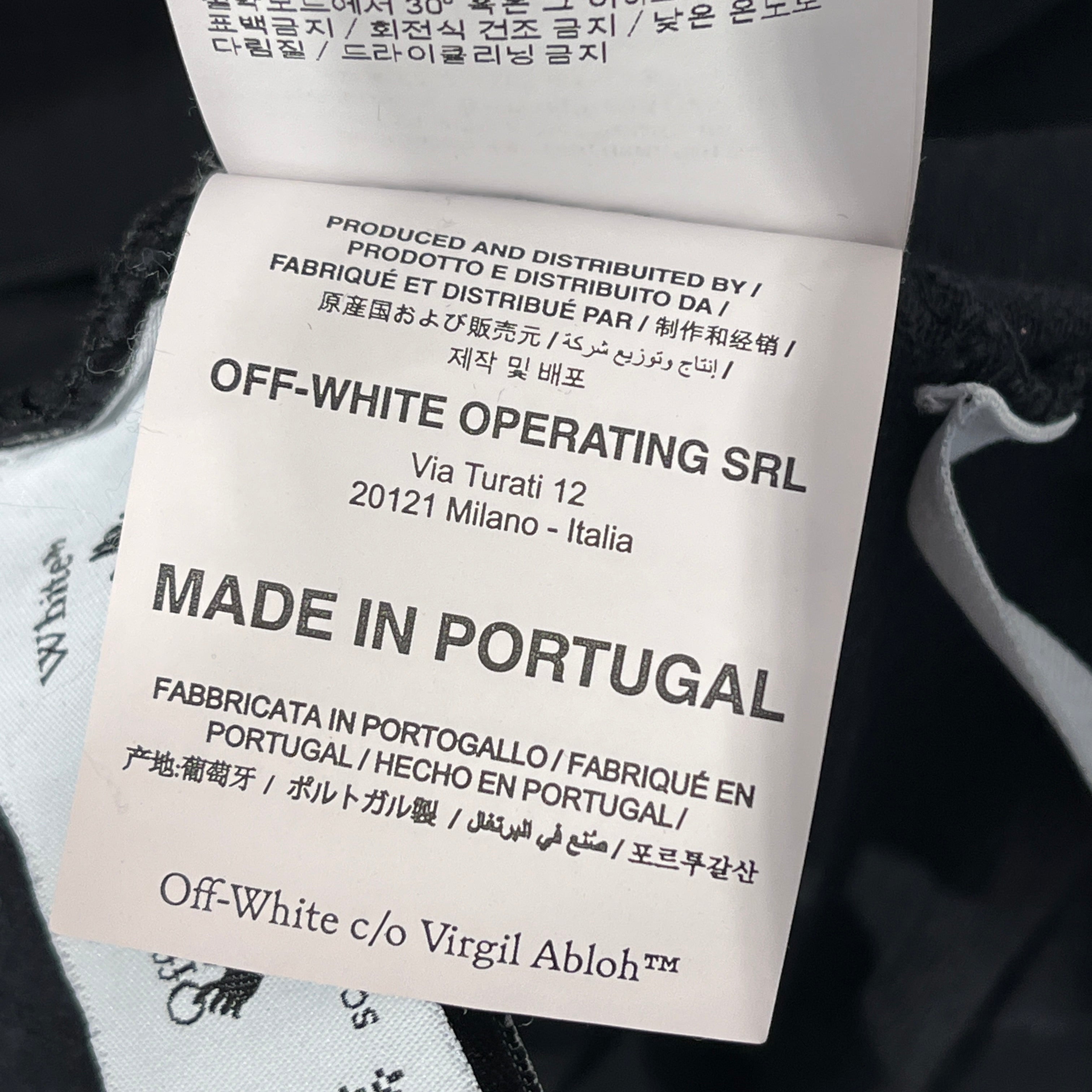 OFF-WHITE/T-Shirt/L/Cotton/BLK/Graphic/BLUE MARKER X GRAPHIC view 6