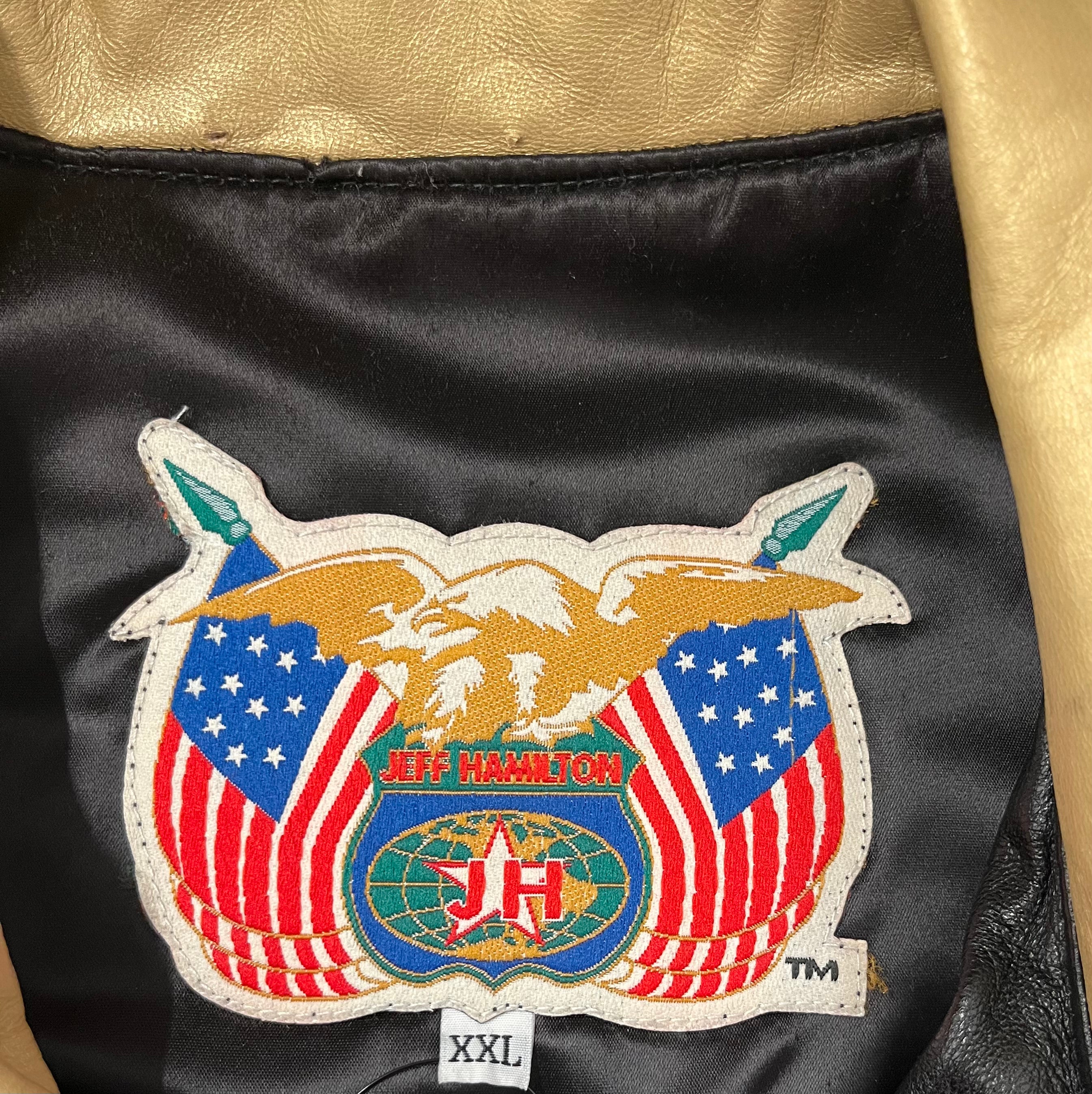 JEFF HAMILTON/Jacket/XXL/Leather/BLK/ST. ANDREWS PRODUCTS view 3