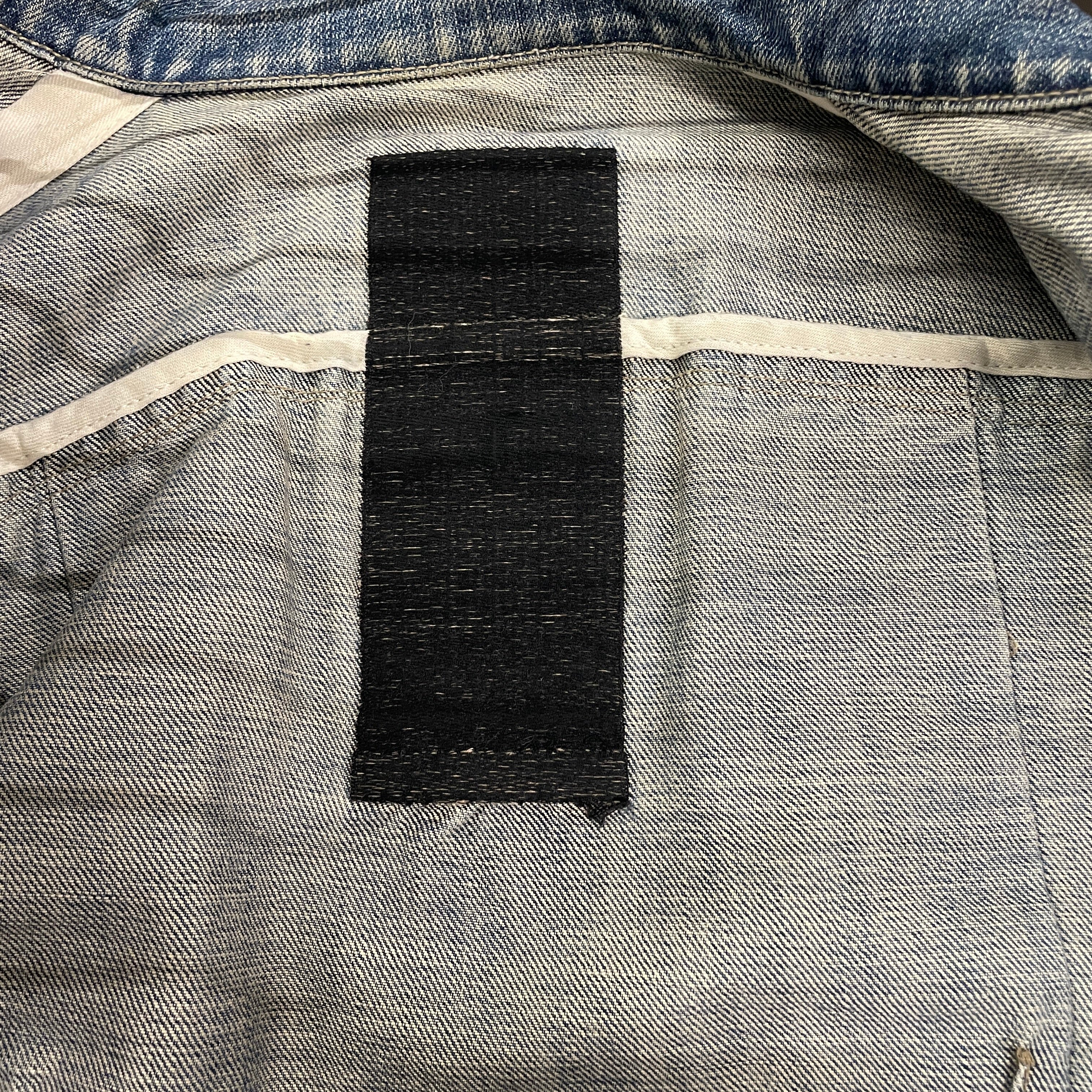 Rick Owens/Denim Jkt/Cotton/IDG/owen's slab denim view 3