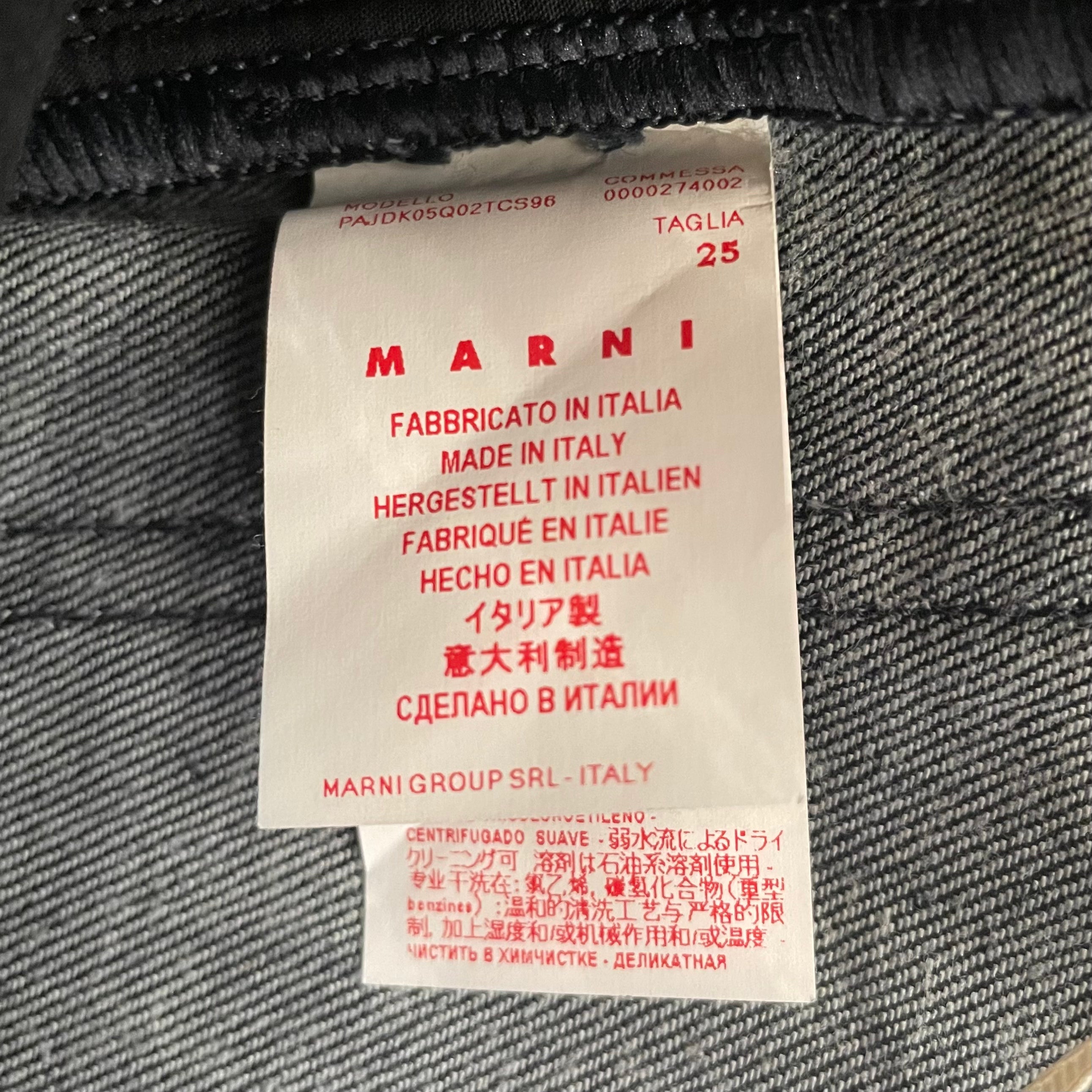 MARNI/Bottoms/25/Indigo/Cotton/PAJDK05Q02TCS96 view 4