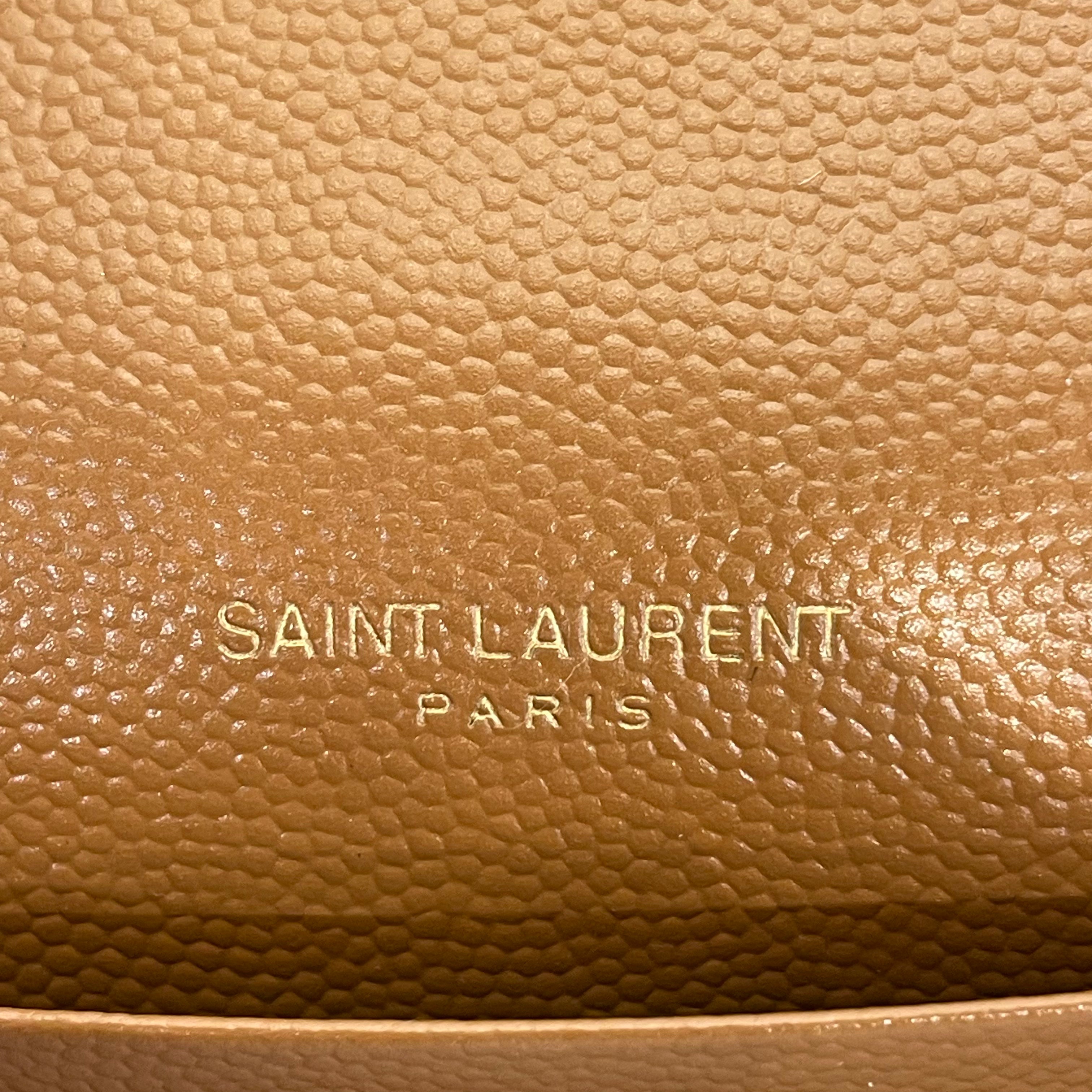 SAINT LAURENT/Cross Body Bag/Stripe/Leather/CML/cassandre envelope chain view 3