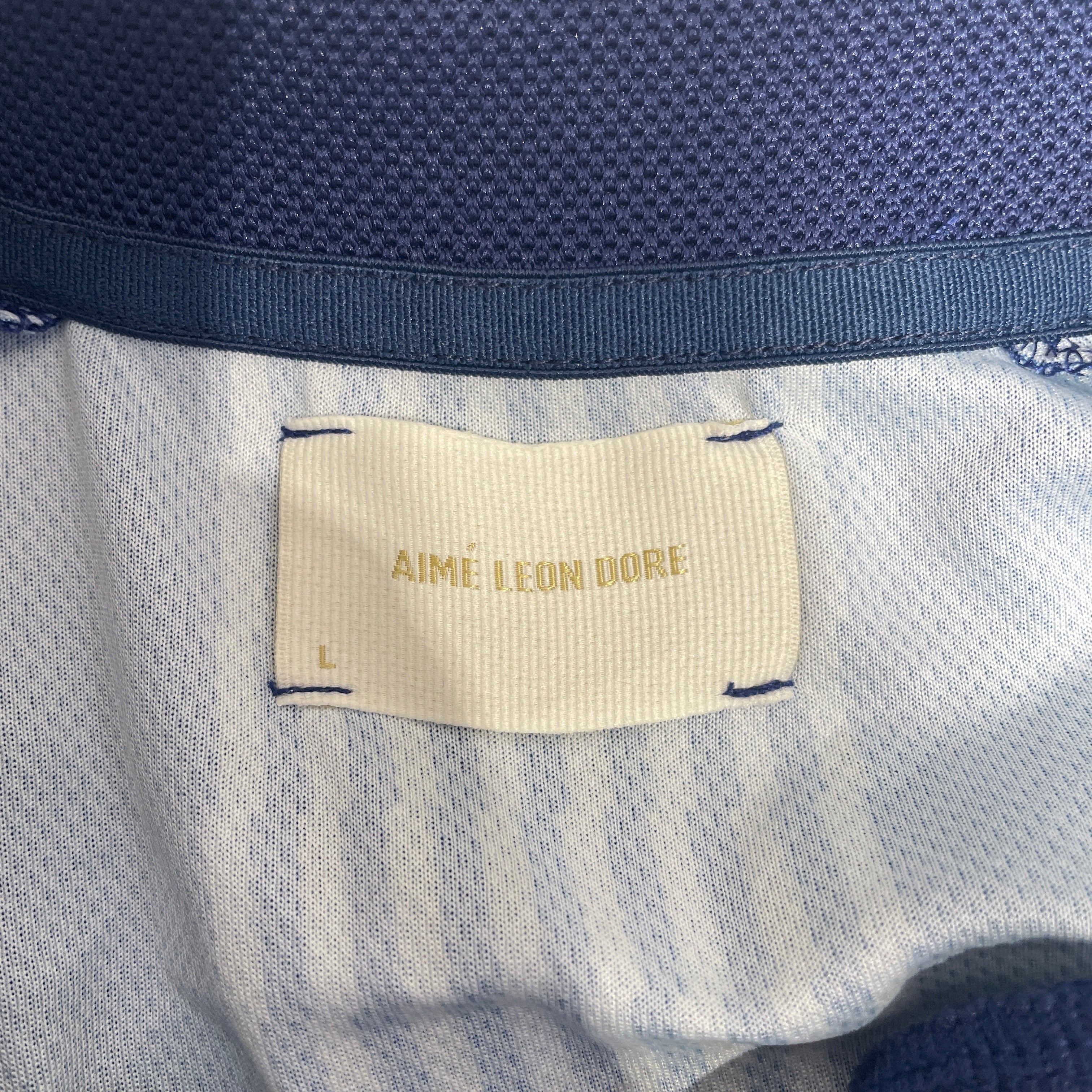 AIME LEON DORE/T-Shirt/L/BLU/All Over Print/Banco De Leon view 3