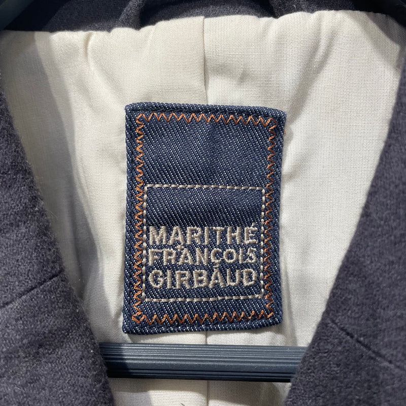 MARITHE FRANCOIS GIRBAUD/Coat/M/Gray/Wool/