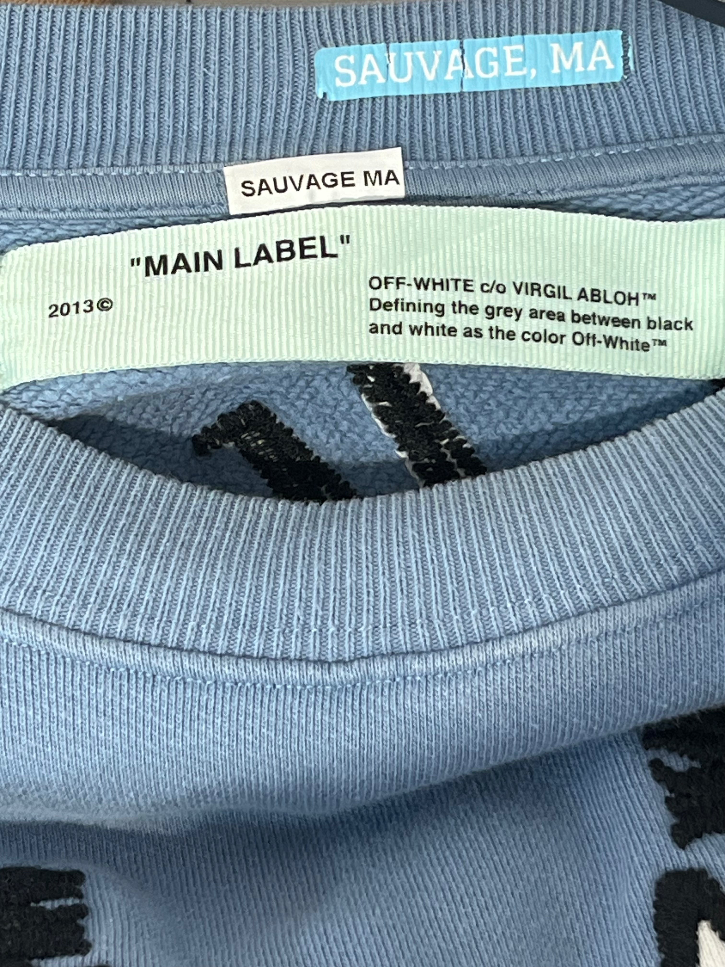 OFF-WHITE/Sweatshirt/XS/Cotton/MLT/horses emb view 4