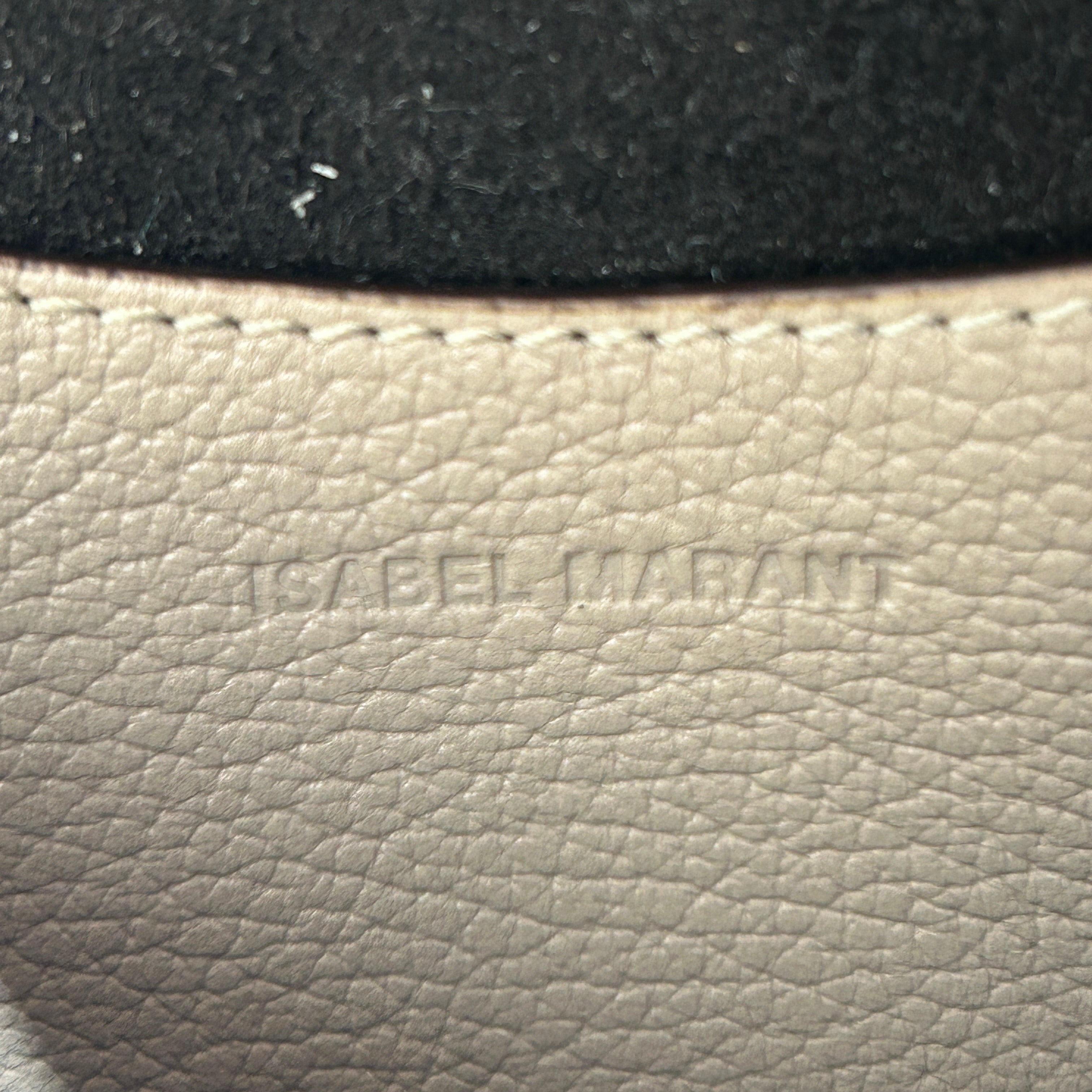 ISABEL MARANT/Fanny Pack/Leather/BEG/Skano Bag Stitched view 5