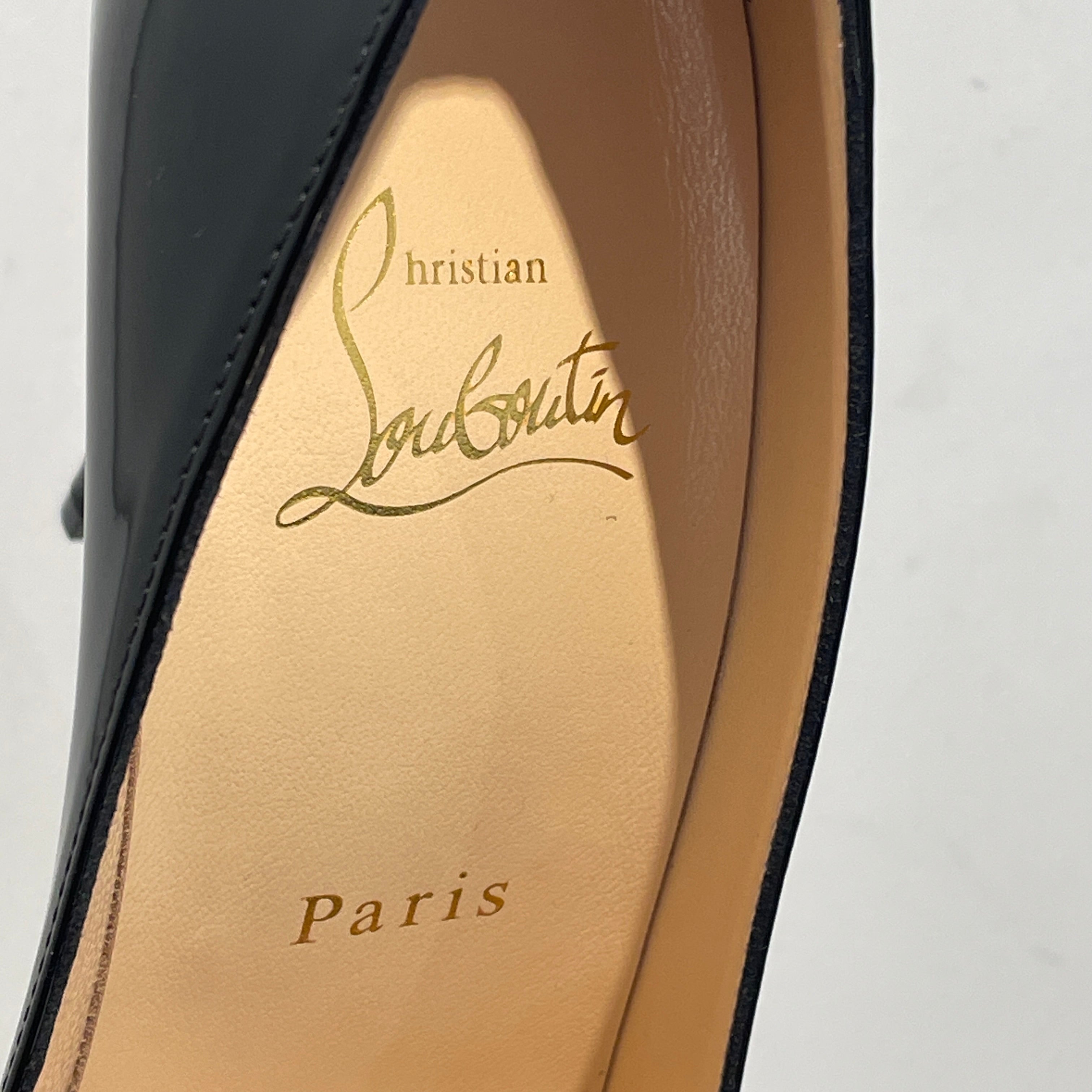 Christian Louboutin/Heels/EU 37/BLK/kate view 3