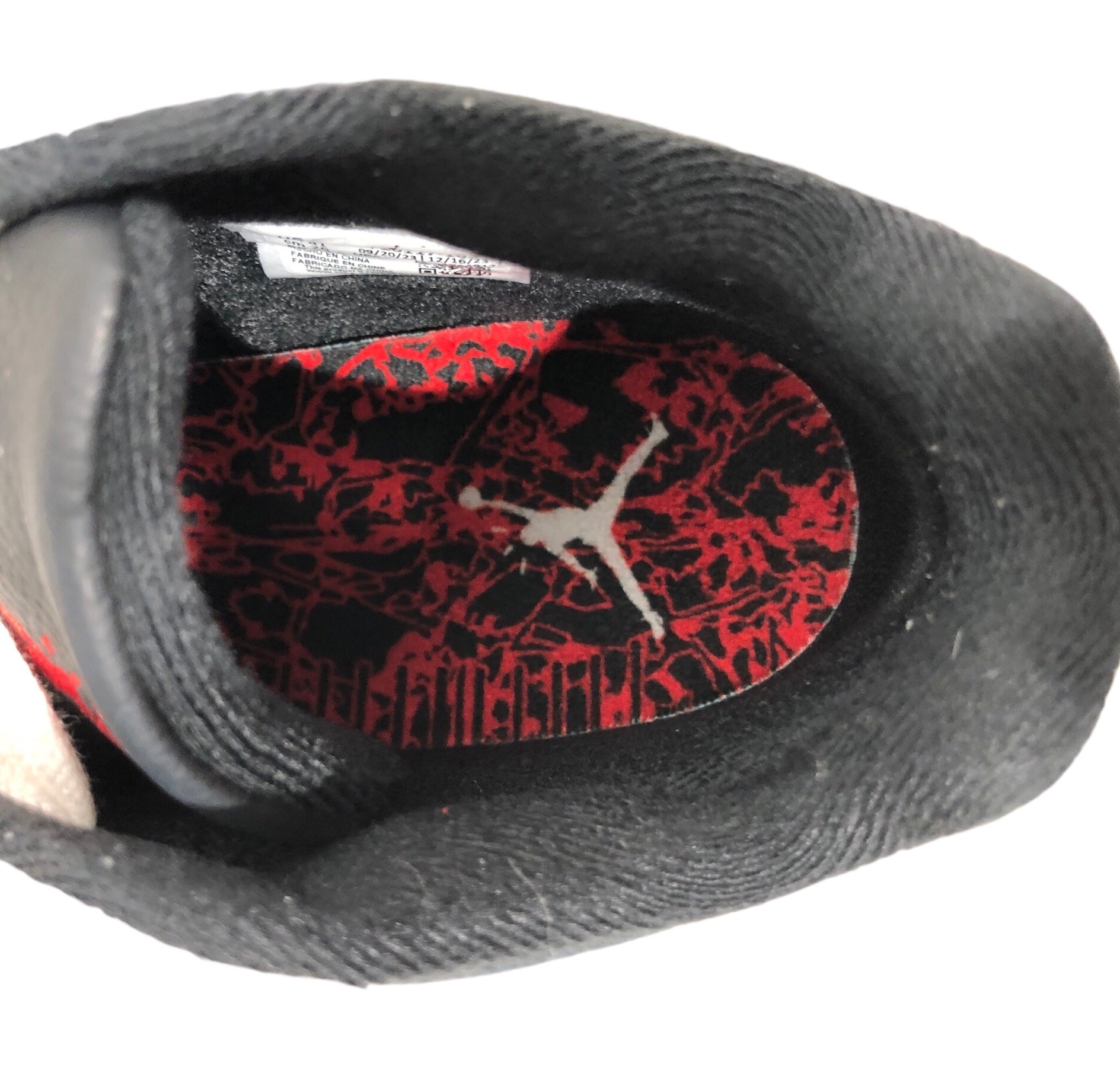 CACTUS JACK/NIKE/Low-Sneakers/US 8/Suede/WHT/Jumpman Jack view 3