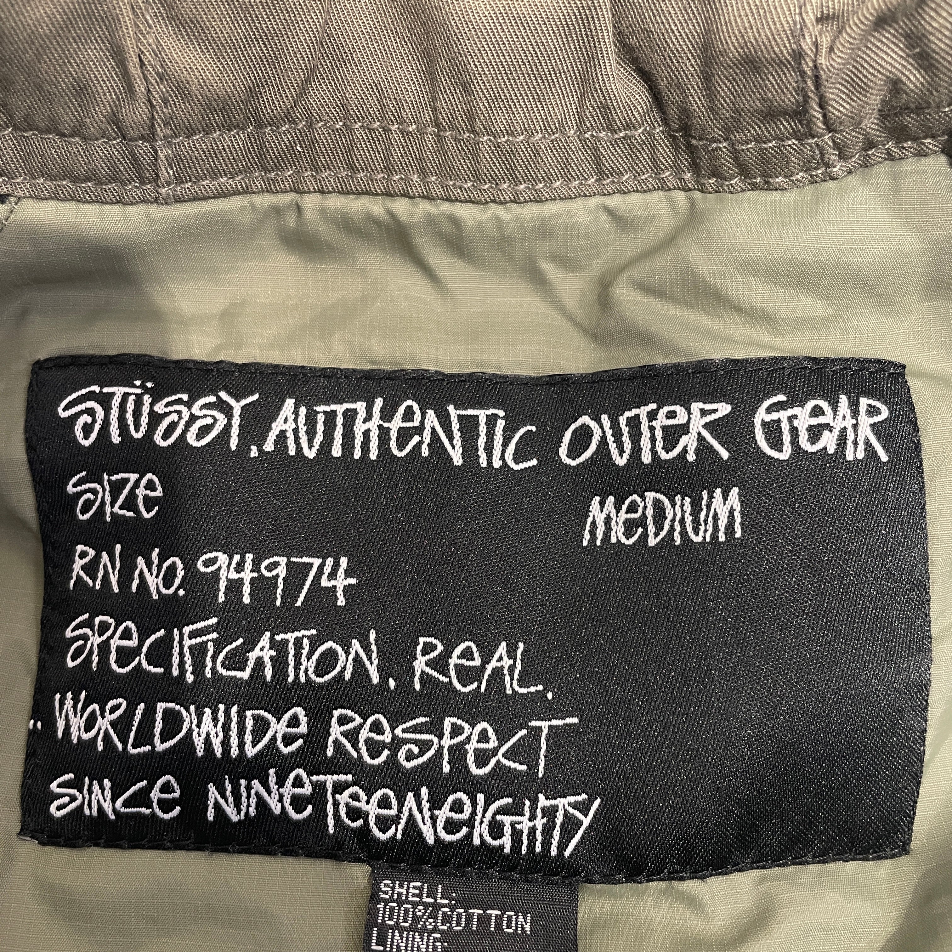STUSSY/Jacket/M/Nylon/GRN/Thermolite Field Jacket view 3