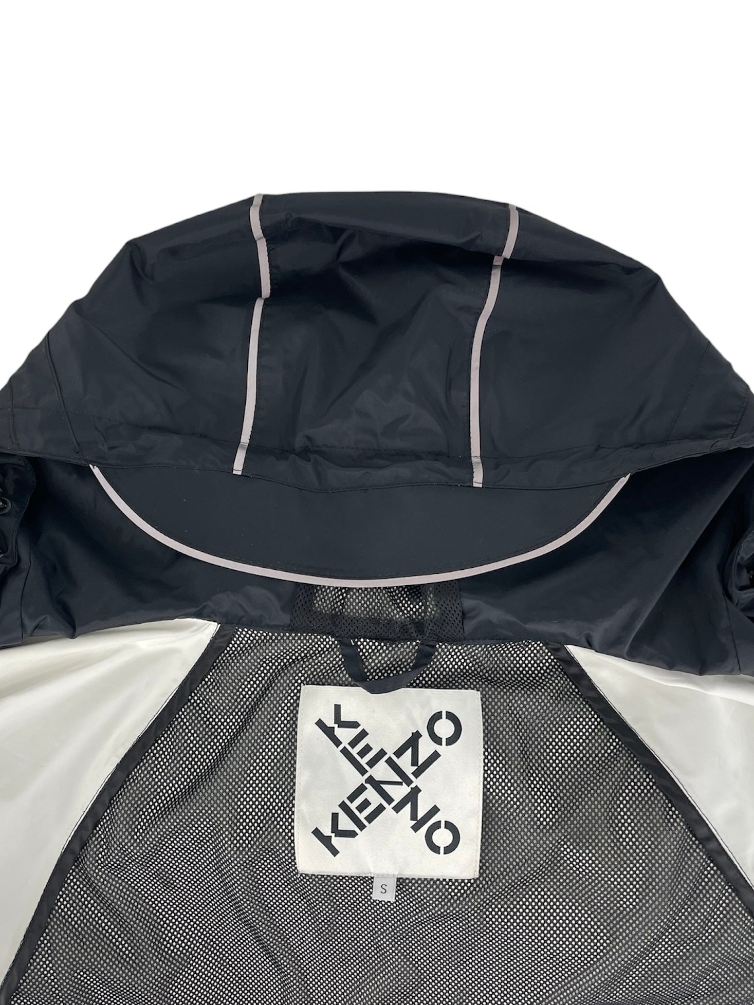 KENZO/Jacket/S/Nylon/BLK/LAYERED VEST PARKA view 4